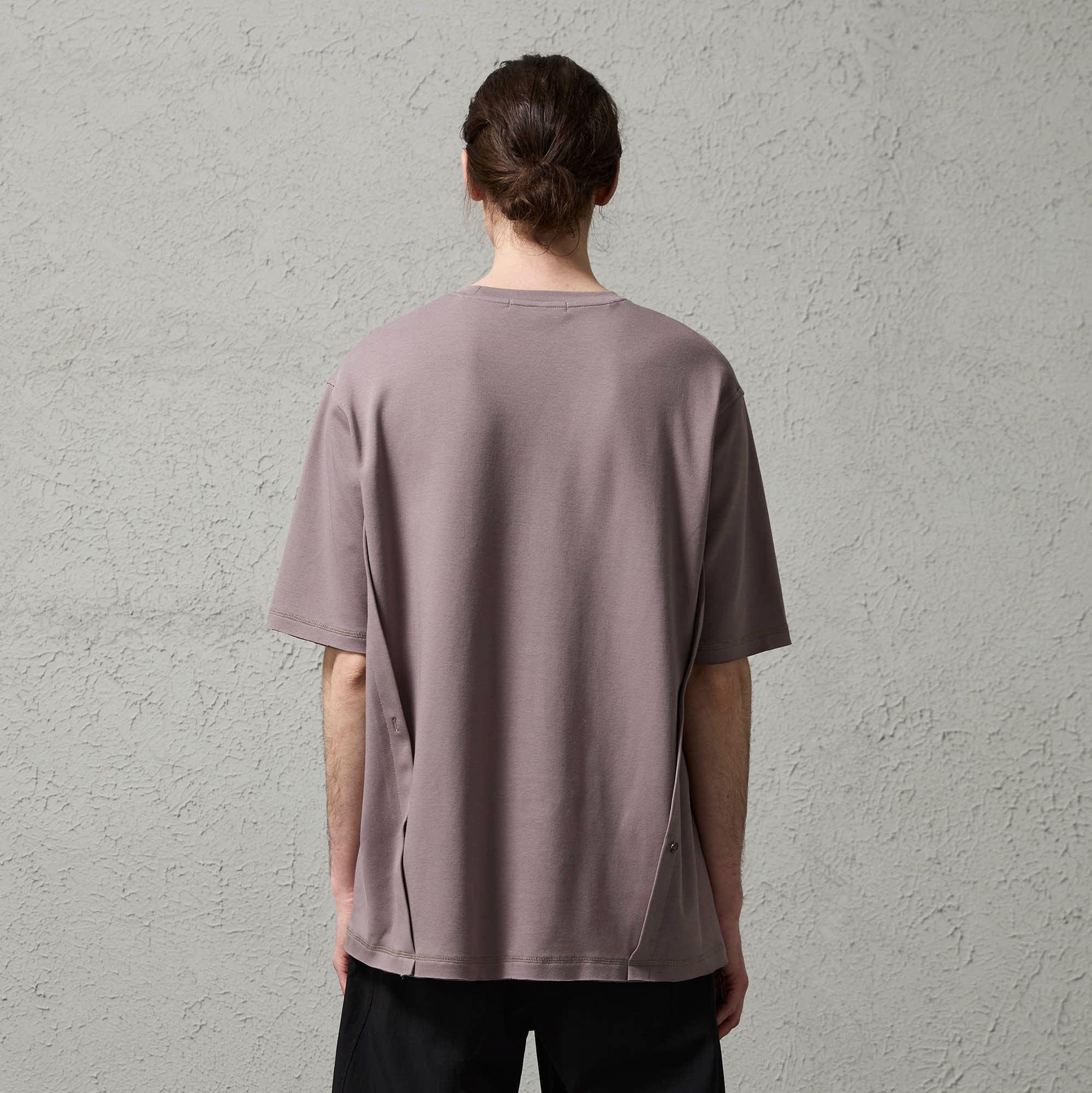 ORGANIC EMOTION Bird-Loop Adjustable Button Back T-Shirt