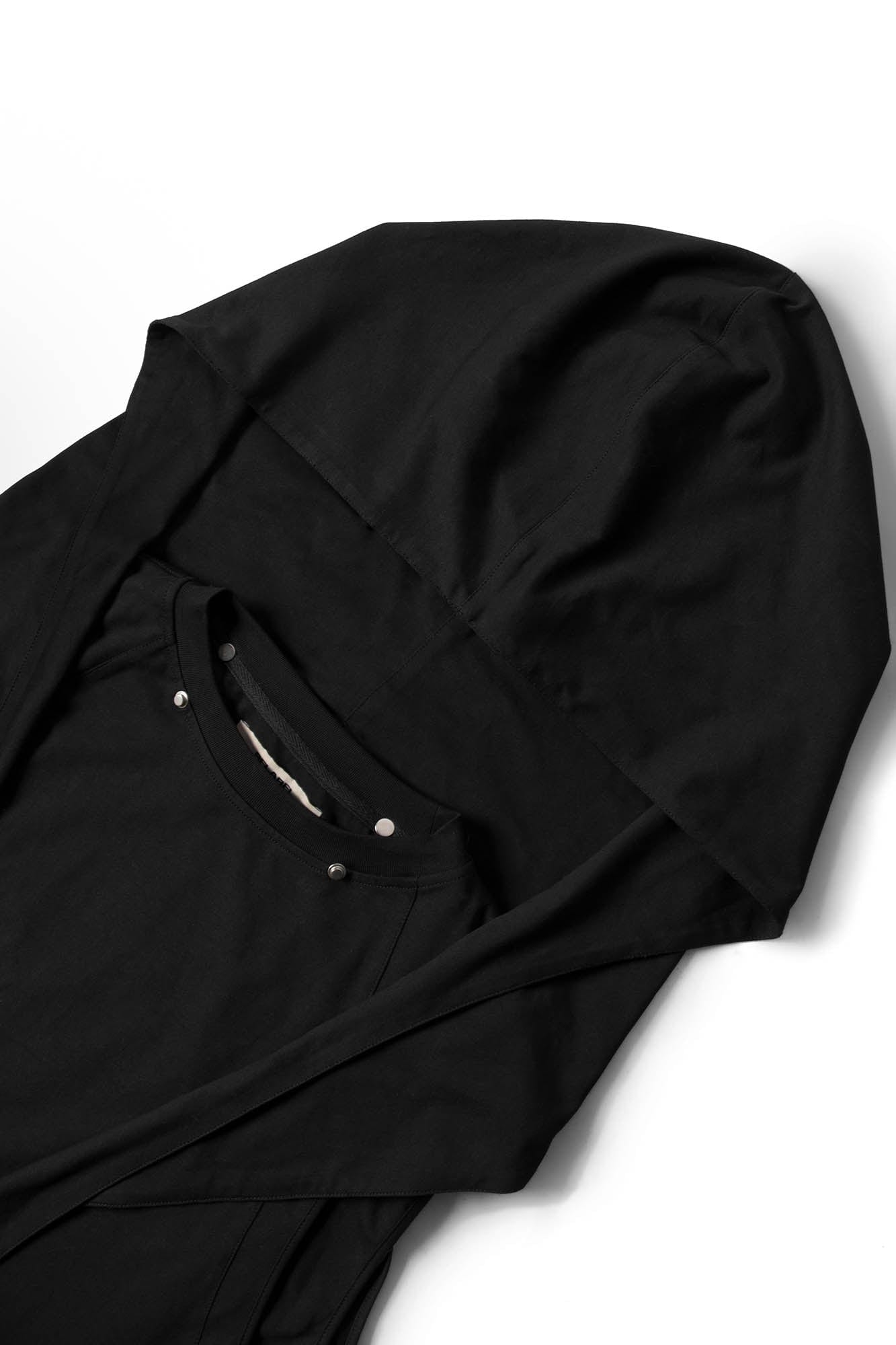 RELABEL Detachable Snap-Hooded Vest, premium urban and streetwear designers apparel on PROJECTISR.com, RELABEL