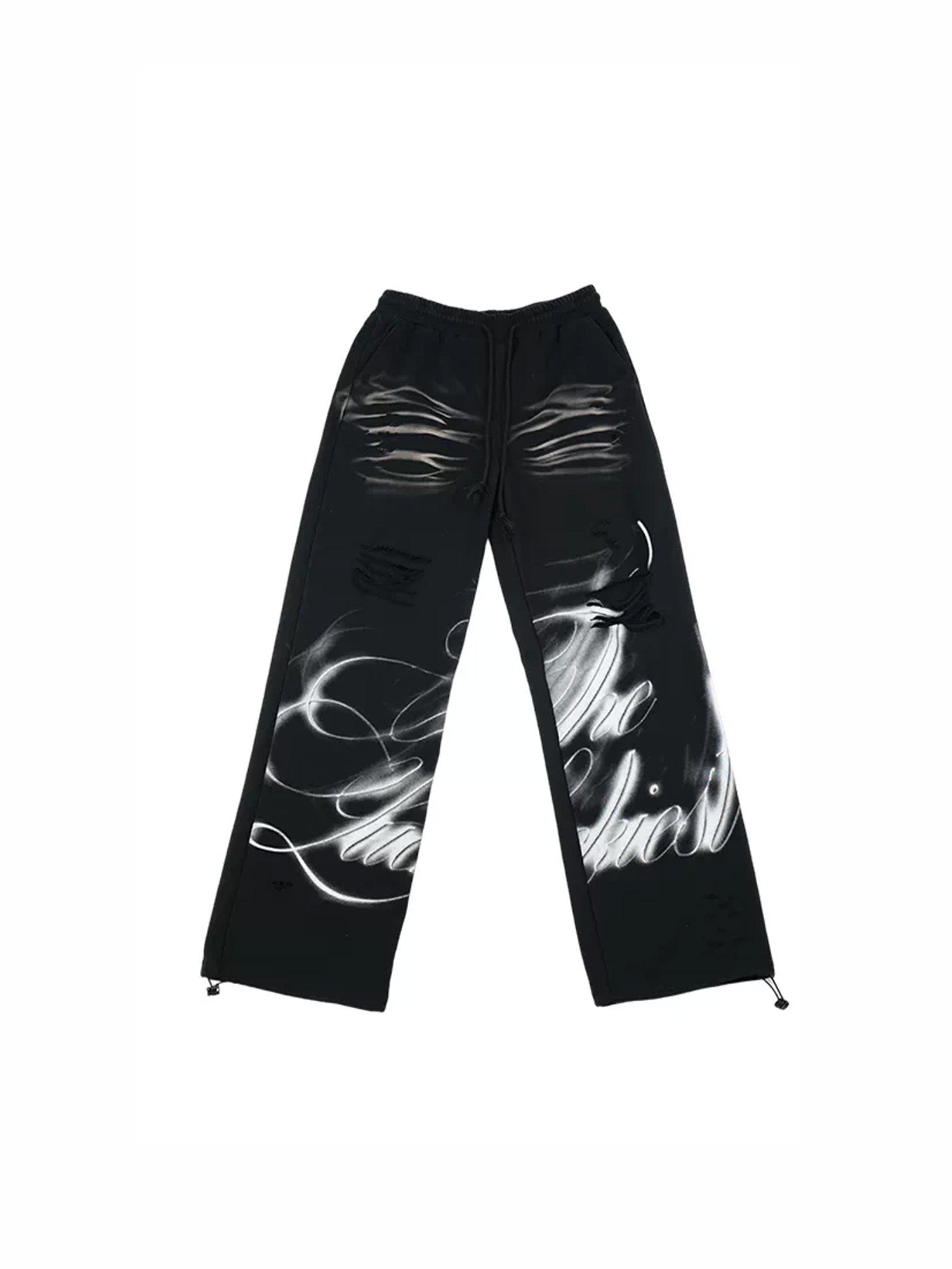 VINKID Washed Whisker Graphic Sweatpants, premium urban and streetwear designers apparel on PROJECTISR.com, VINKID