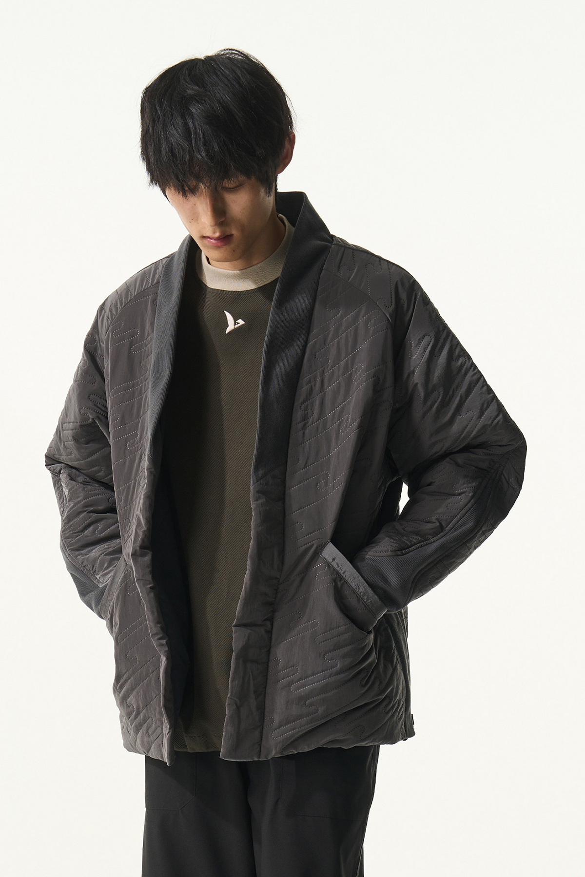 HALCYON Retro Padded Coat, premium urban and streetwear designers apparel on PROJECTISR.com, HALCYON