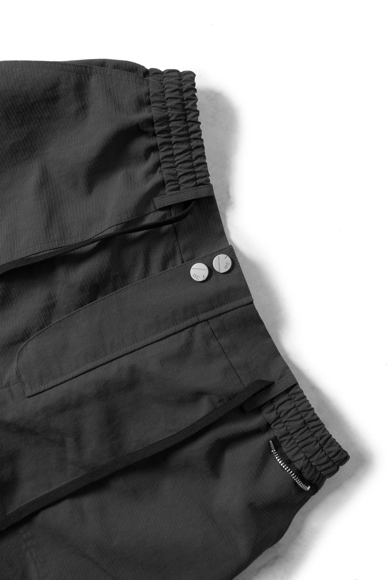 RELABEL Multi-Way Convertible Camo-Leg Cargo Pants, premium urban and streetwear designers apparel on PROJECTISR.com, RELABEL