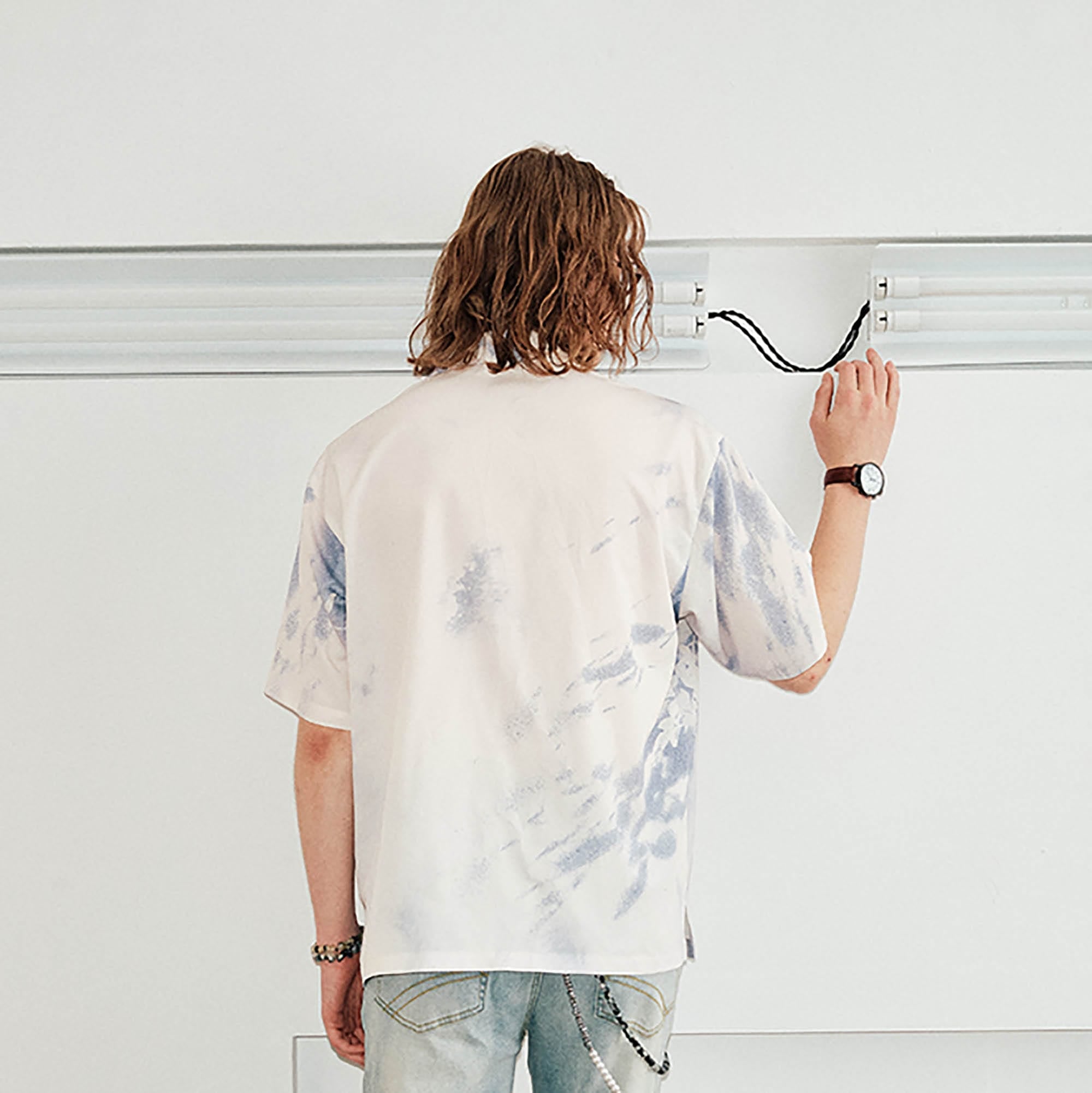KREATE Garden Silhouette Full Print Cuban Half Shirt, premium urban and streetwear designers apparel on PROJECTISR.com, KREATE