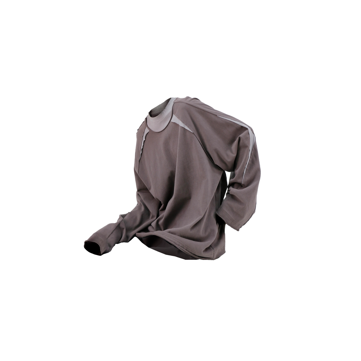 RELABEL Deconstructed Multi-Collar Long-Sleeve Tee