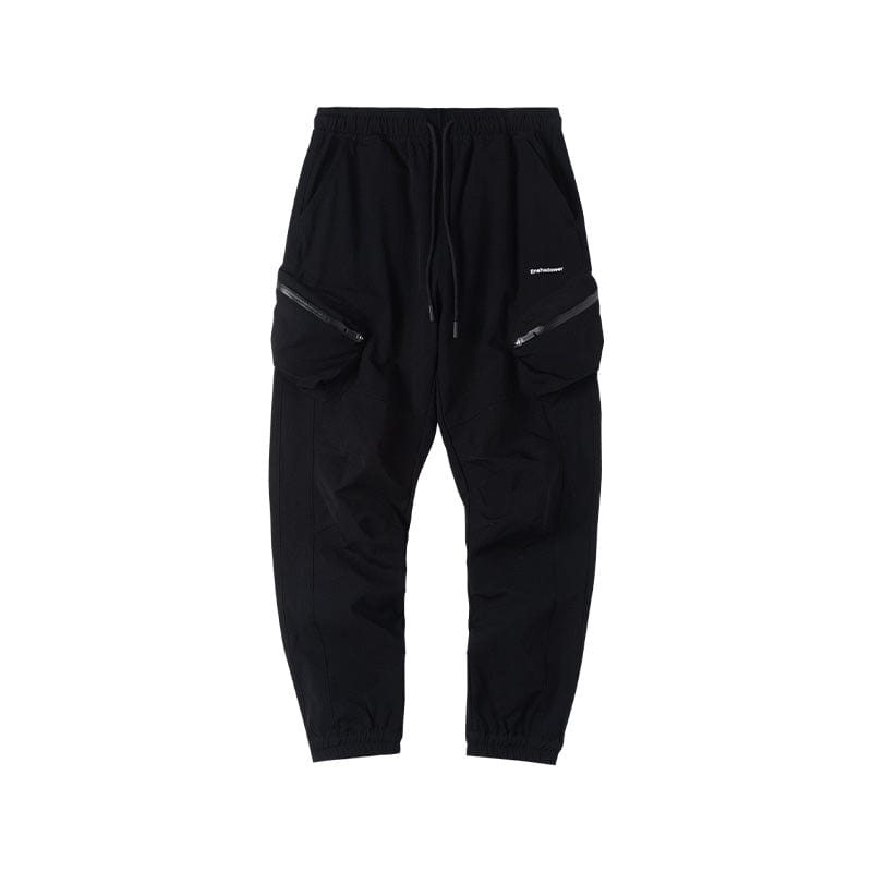 ENSHADOWER Diagonal Zipper Jogger, premium urban and streetwear designers apparel on PROJECTISR.com, ENSHADOWER
