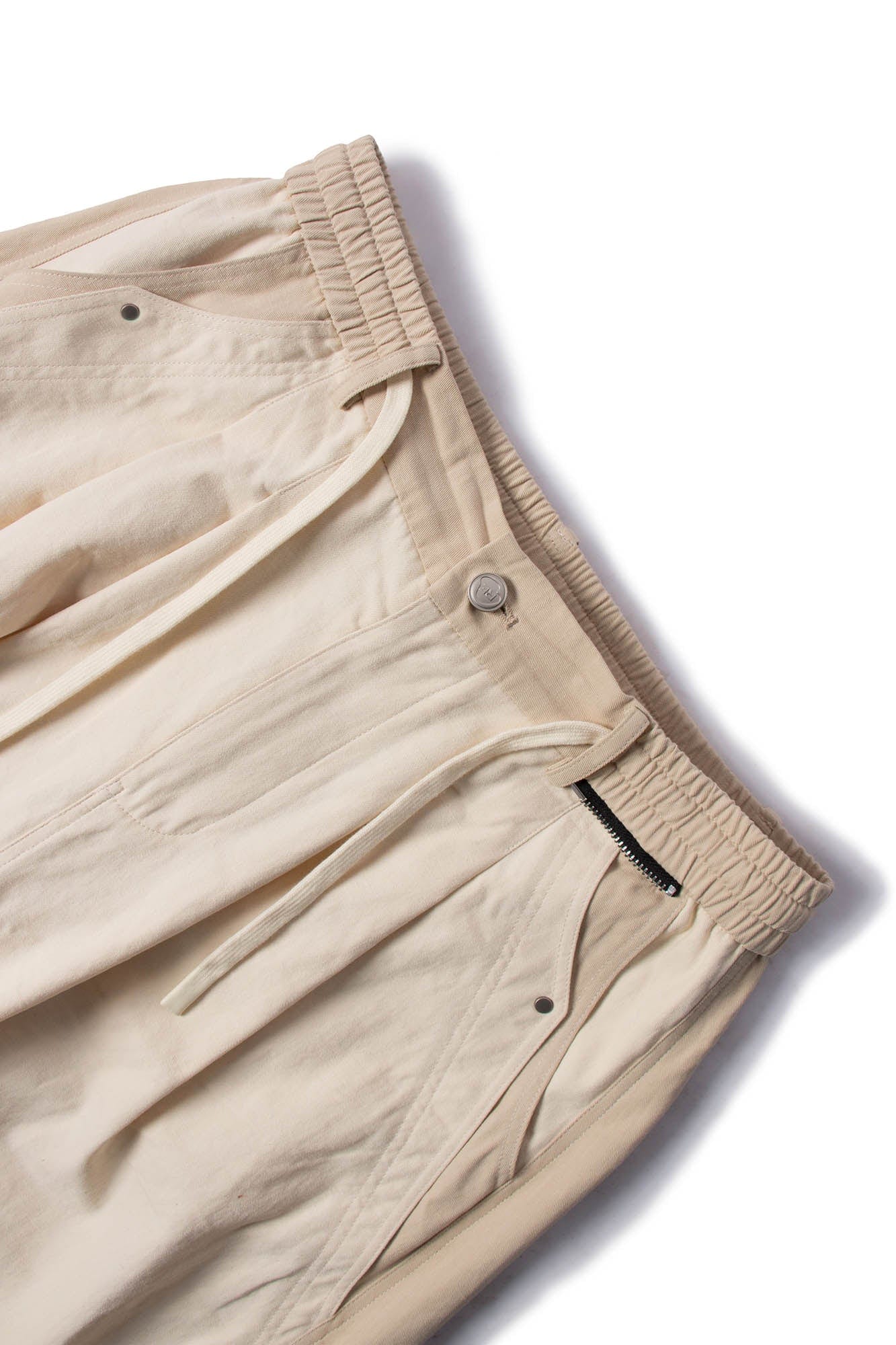RELABEL Spliced Crinkled Oversized Cargo Pants, premium urban and streetwear designers apparel on PROJECTISR.com, RELABEL