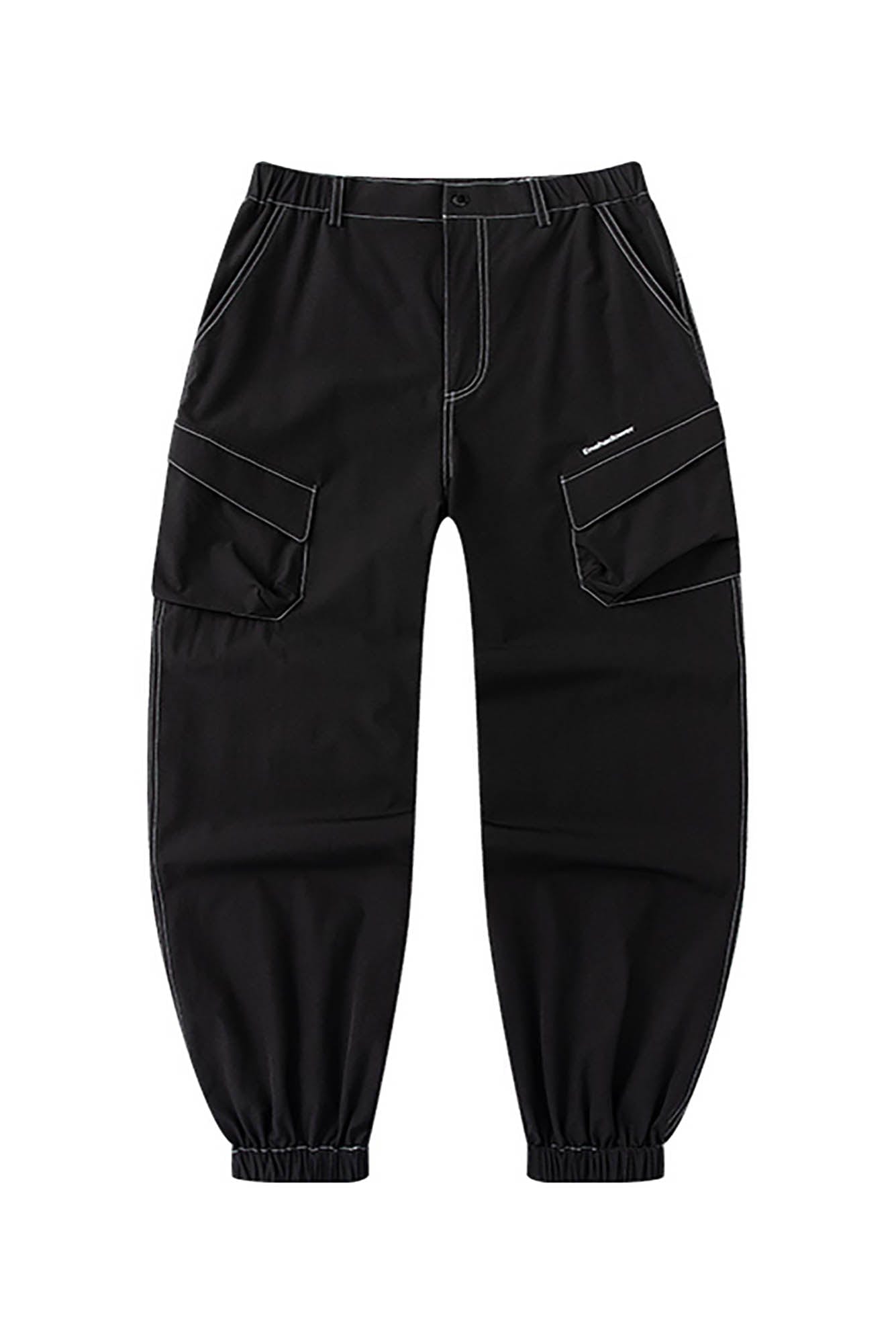 ENSHADOWER Stitched Multi-Pocket Jogger Pants, premium urban and streetwear designers apparel on PROJECTISR.com, ENSHADOWER
