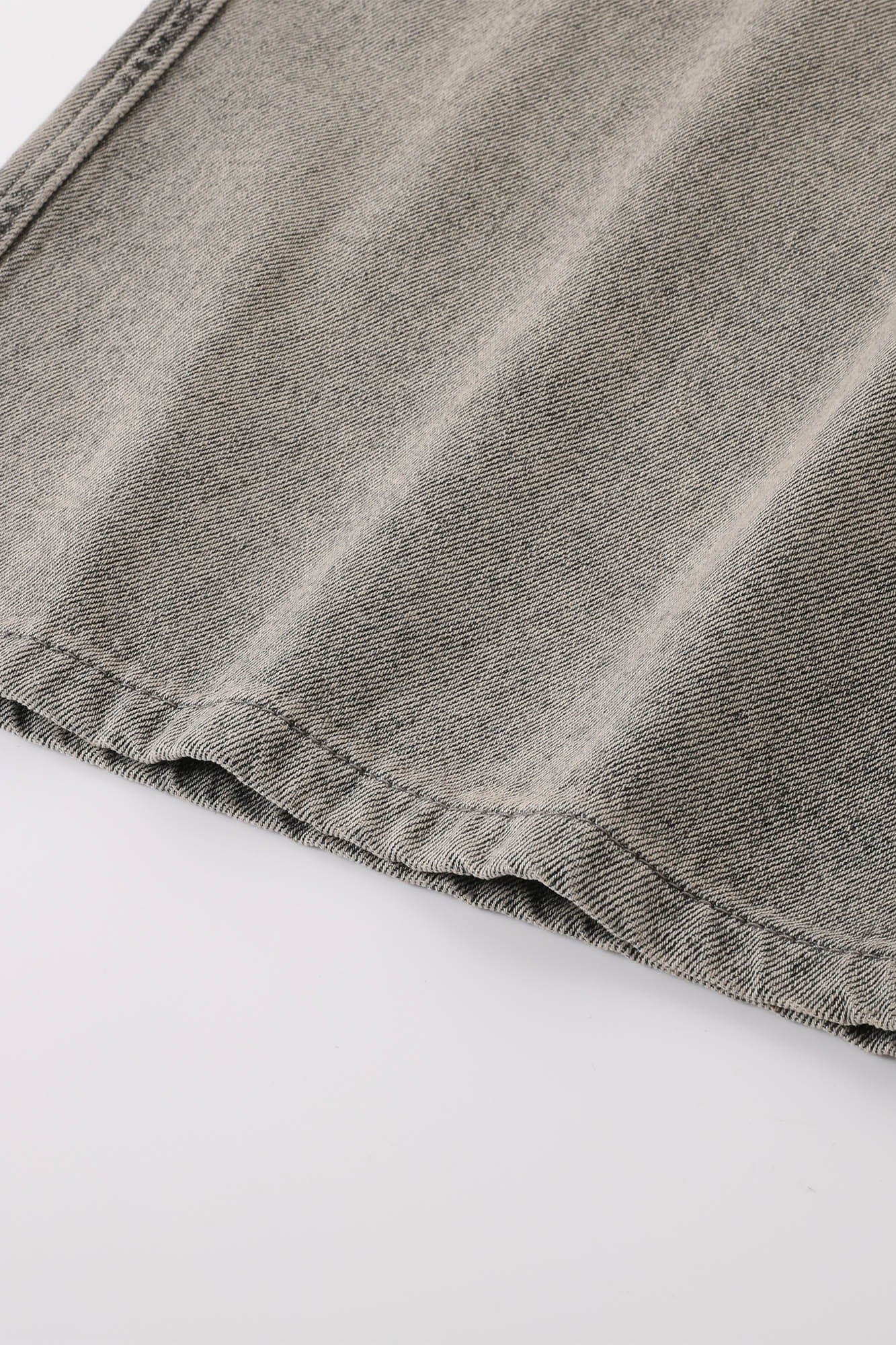 KREATE Washed Double-Waist Jeans, premium urban and streetwear designers apparel on PROJECTISR.com, KREATE