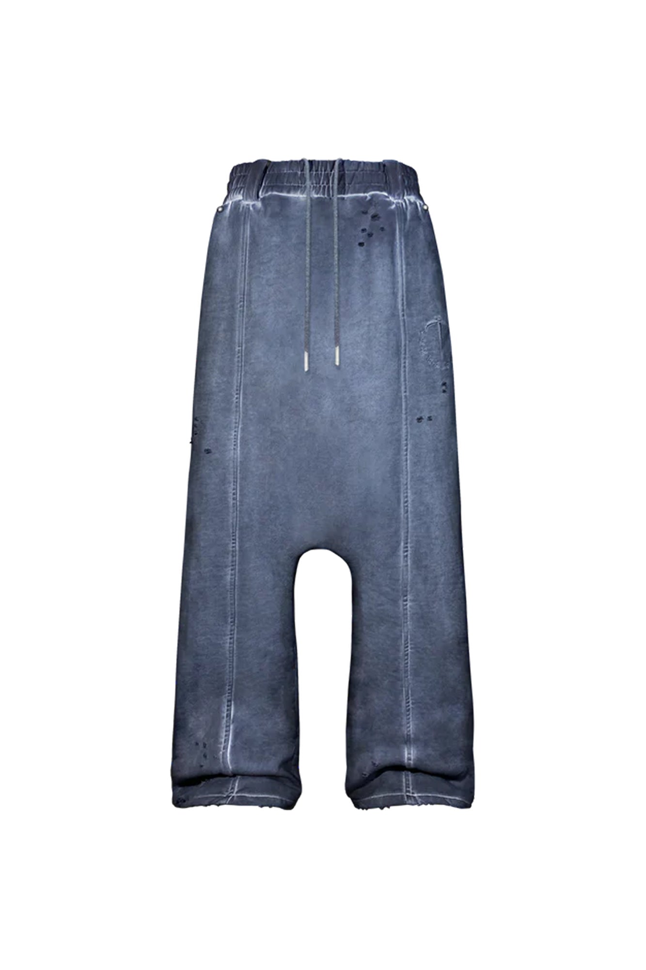 TECNINEGROUP Middle-Panel Washed Drop-Crotch Sweatpants, premium urban and streetwear designers apparel on PROJECTISR.com, TECNINEGROUP