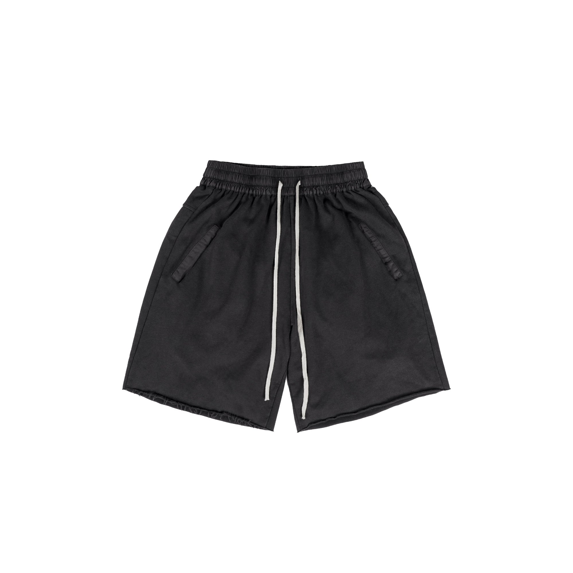 UNDERWATER Raw Edge Hem Sweat Shorts