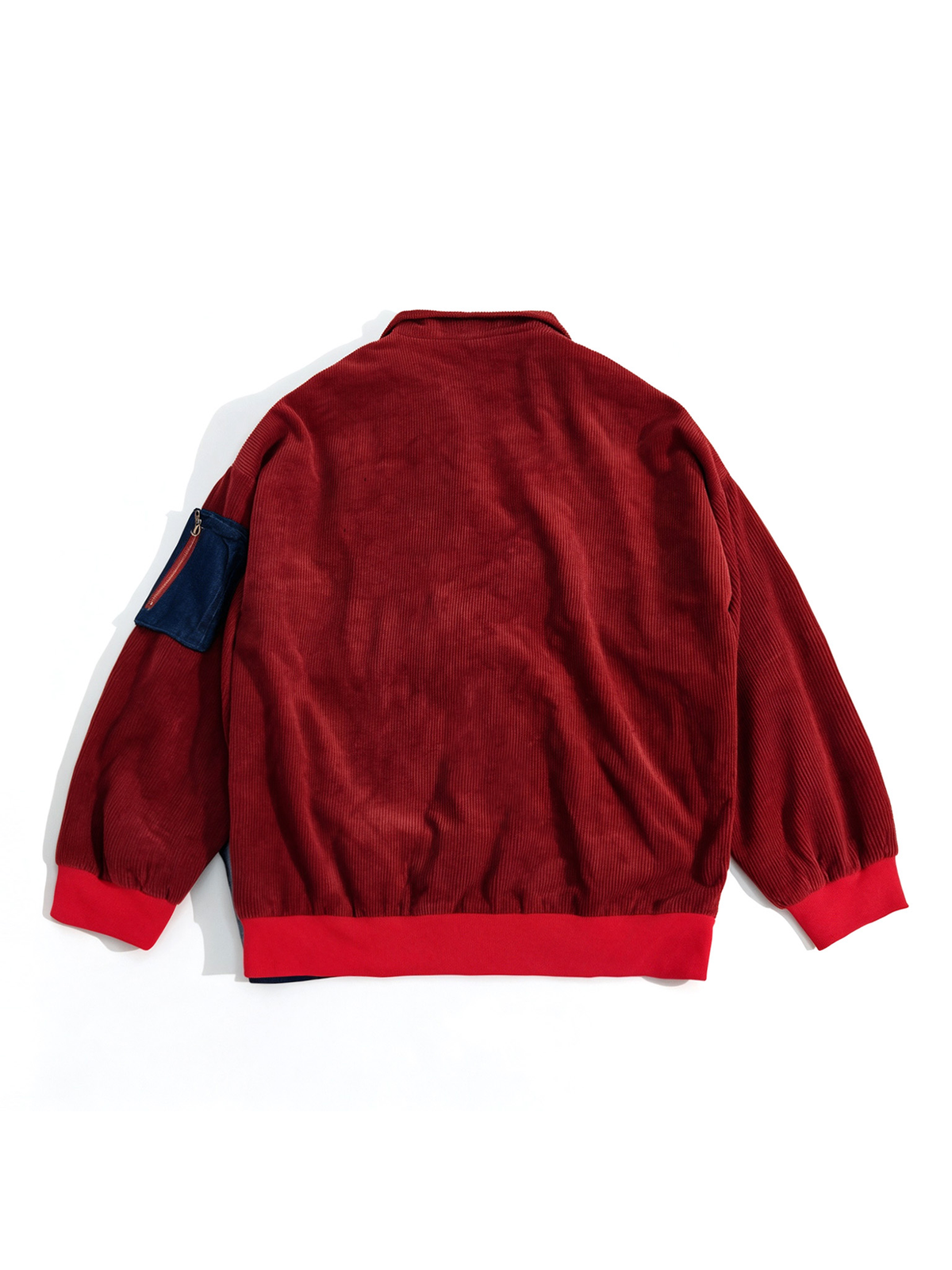UUCSCC Retro Corduroy Faux Two-Piece Multi-Pocket Jacket, premium urban and streetwear designers apparel on PROJECTISR.com, UUCSCC