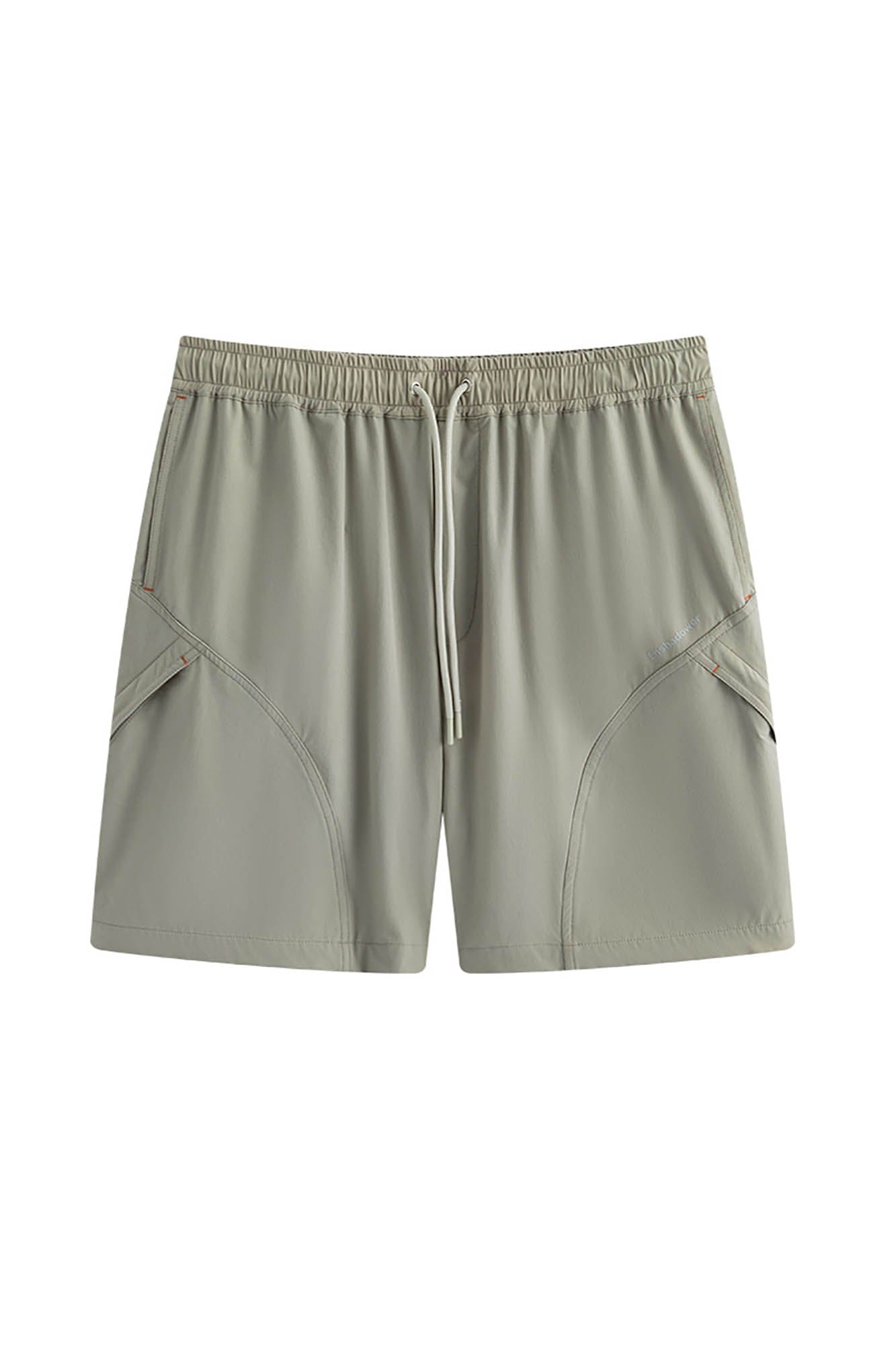 ENSHADOWER Slanted Pocket Drawstring Shorts, premium urban and streetwear designers apparel on PROJECTISR.com, ENSHADOWER