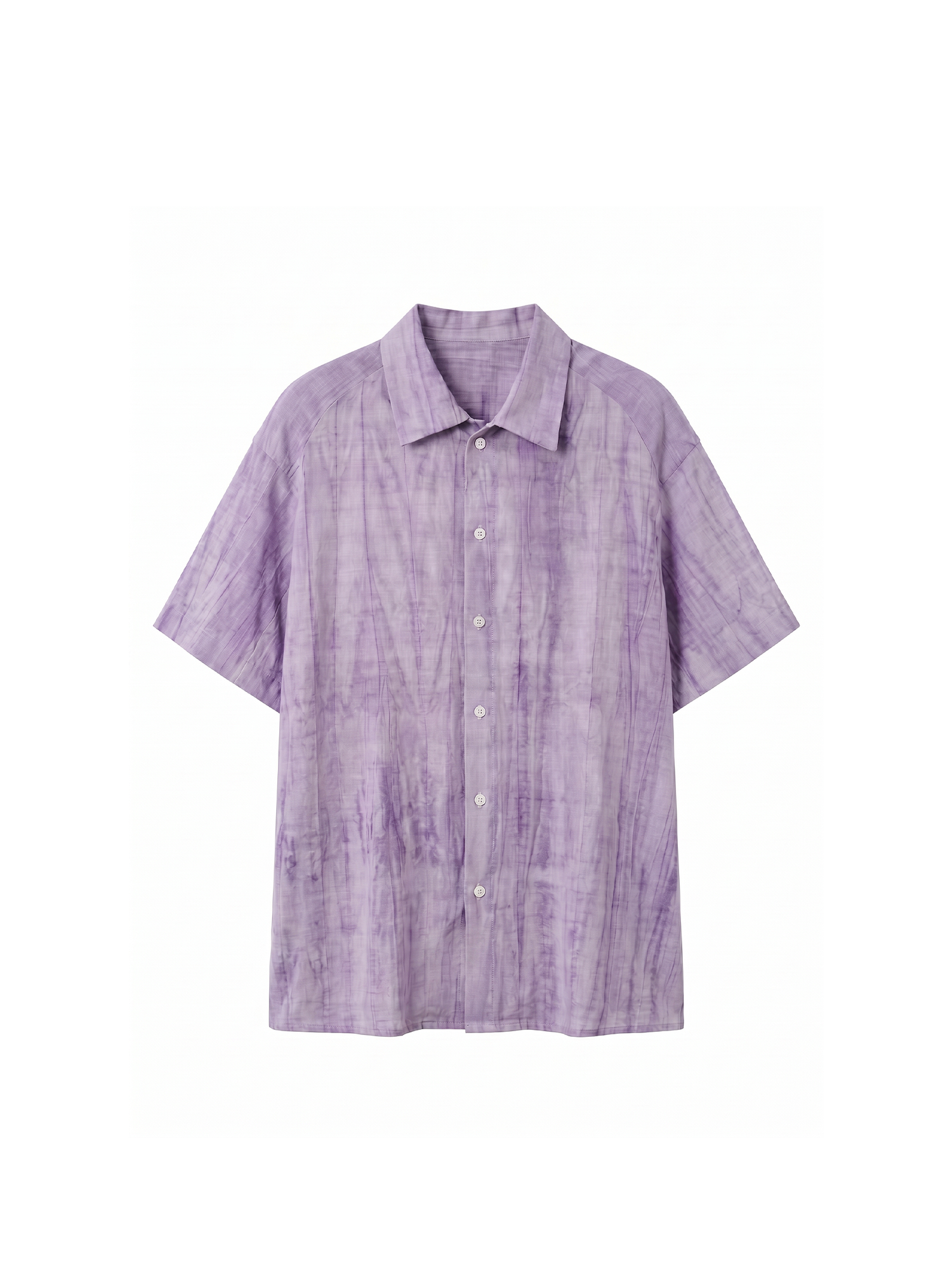 GRAINMUSTARD Crinkled Linen-Cotton Half Shirt, premium urban and streetwear designers apparel on PROJECTISR.com, GRAINMUSTARD
