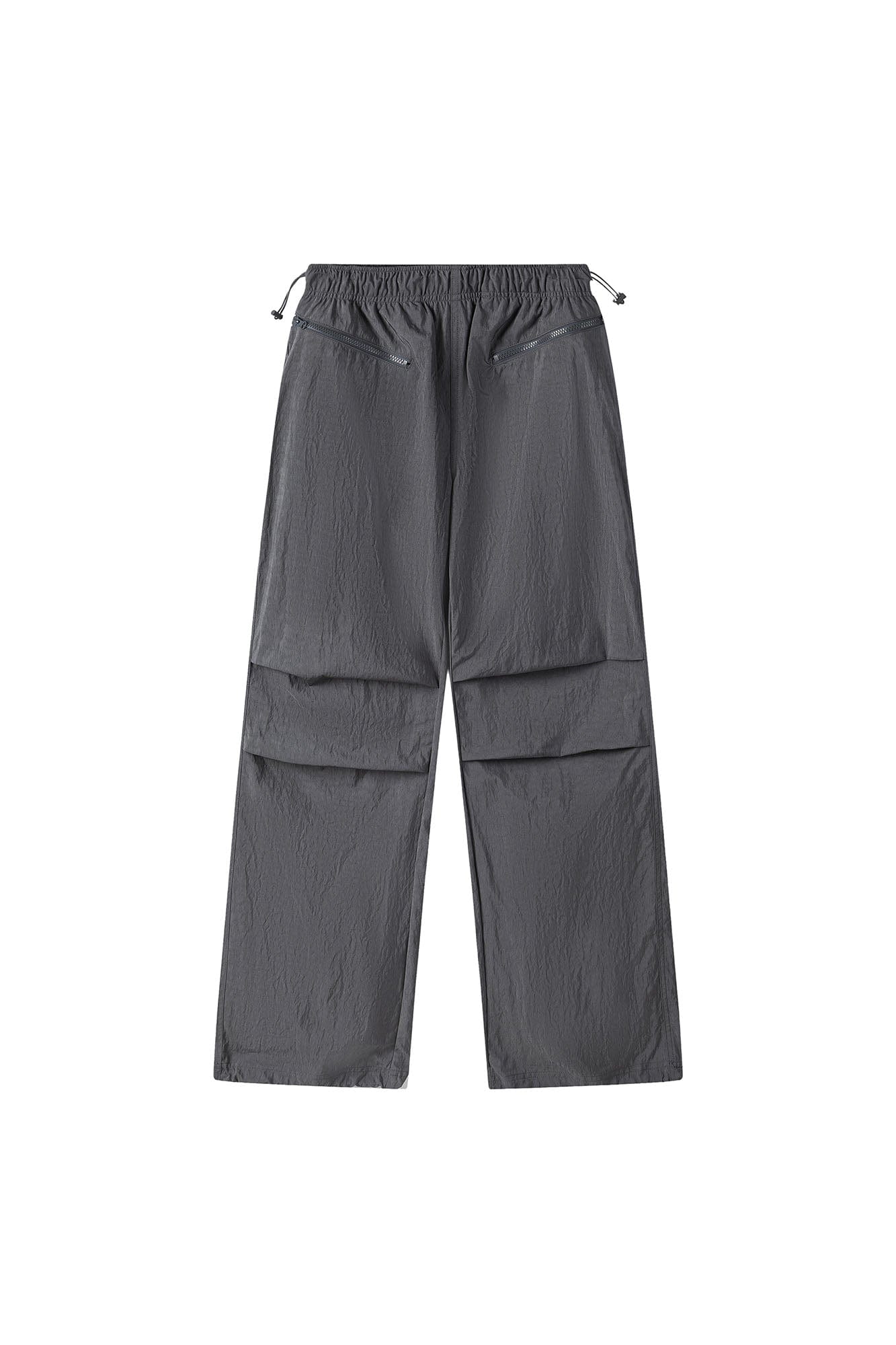 ARTIFICIAL WORLD Drawstring Zipper Pocket Parachute Pants, premium urban and streetwear designers apparel on PROJECTISR.com, ARTIFICIAL WORLD