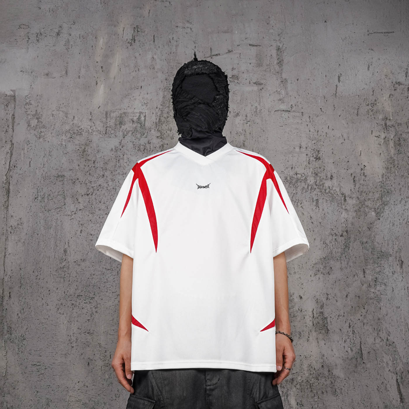 UNDERWATER Demon Eye Mesh Jersey White, premium urban and streetwear designers apparel on PROJECTISR.com, UNDERWATER