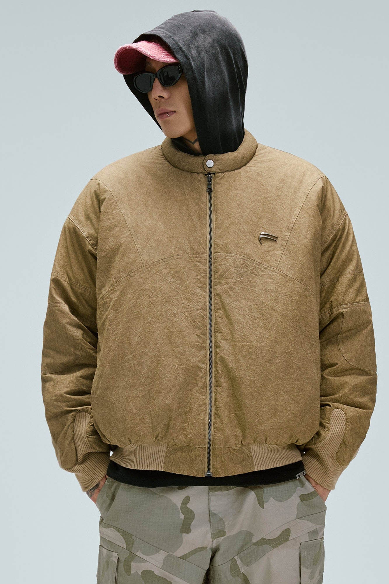 F2CE Sandstrom Washed Puffer Jacket, premium urban and streetwear designers apparel on PROJECTISR.com, F2CE