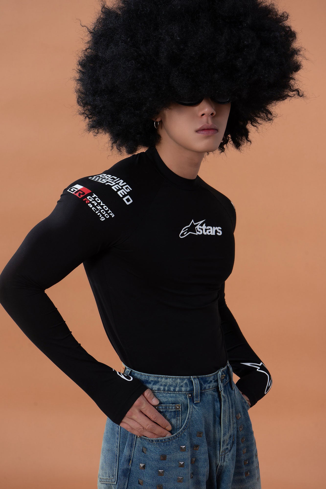 CLP Racing Compression Slim Long-Sleeve Tee, premium urban and streetwear designers apparel on PROJECTISR.com, CLP
