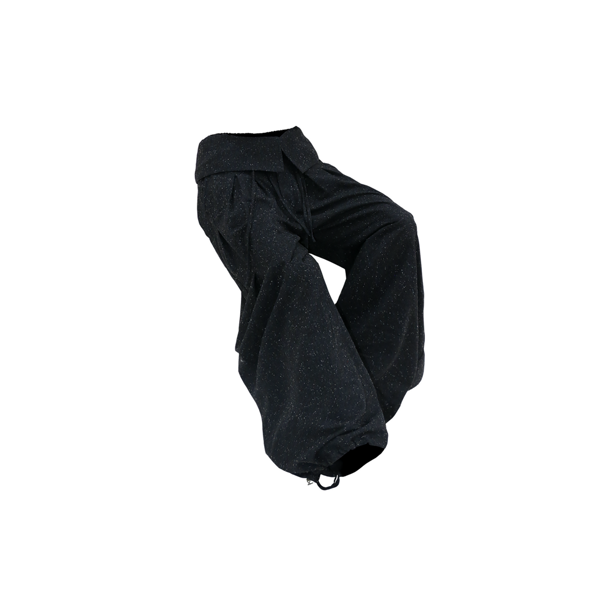 RELABEL Deconstructed Pleated Wool-Blend Trousers