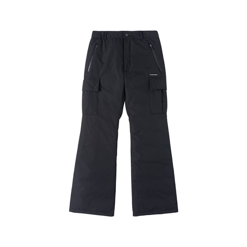 ENSHADOWER Puffer Flared Ski Pants, premium urban and streetwear designers apparel on PROJECTISR.com, ENSHADOWER