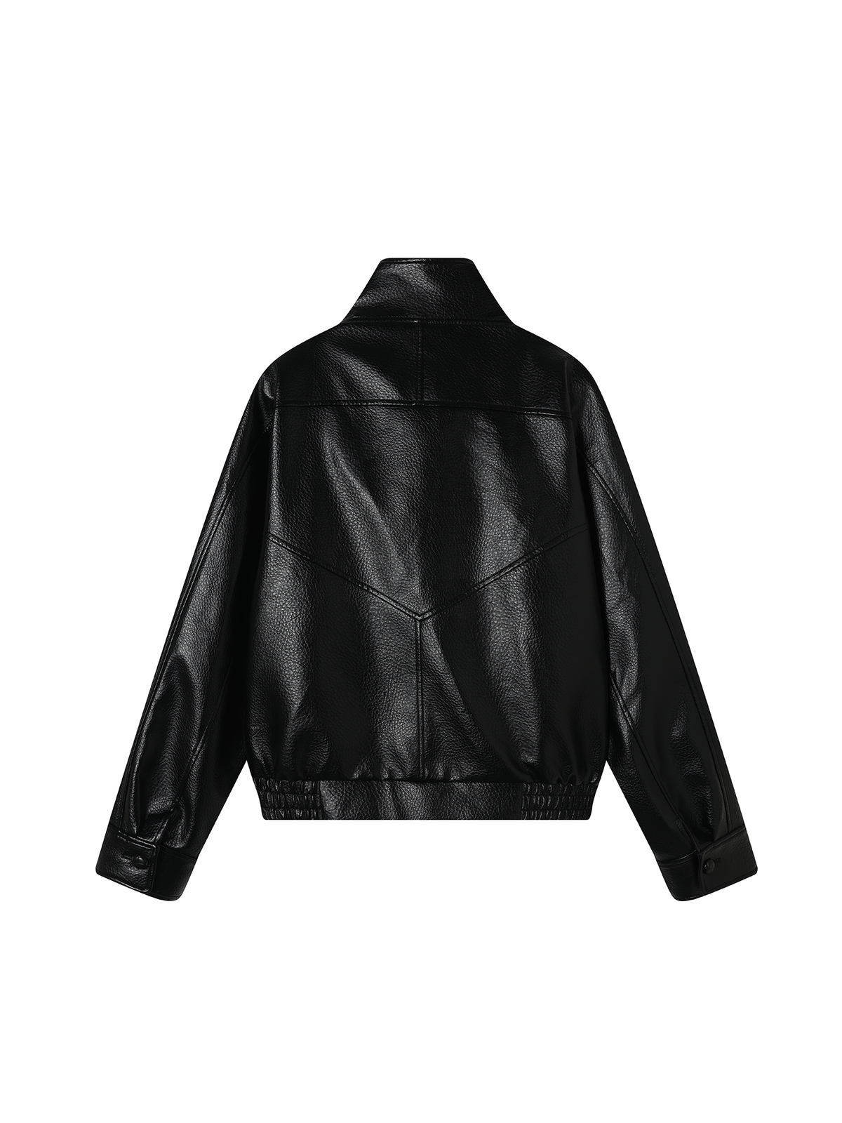 TGNS Faux Leather Biker Jacket