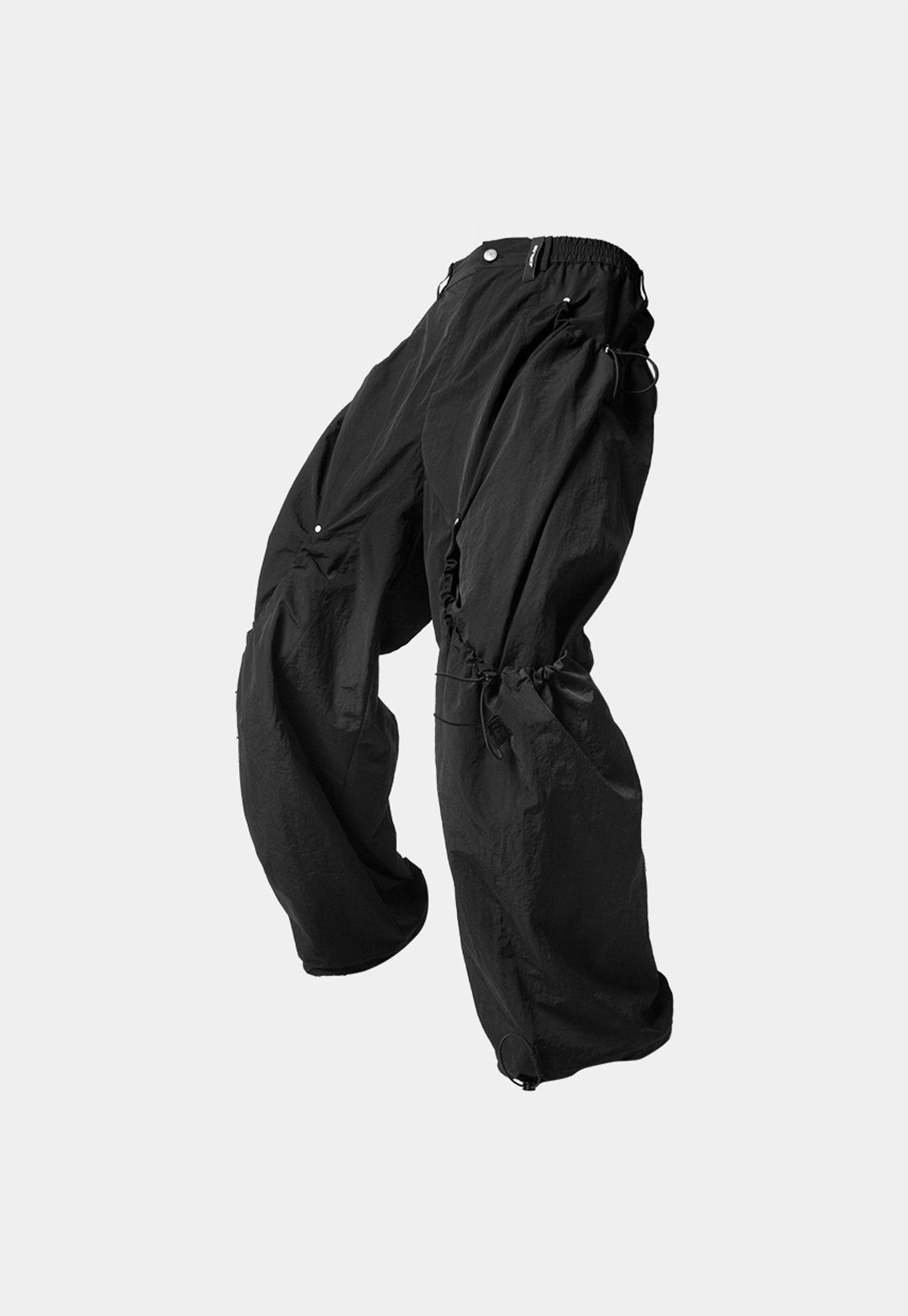 RELABEL The Scar Six-Pocket Draw-String Rivet Pants, premium urban and streetwear designers apparel on PROJECTISR.com, RELABEL