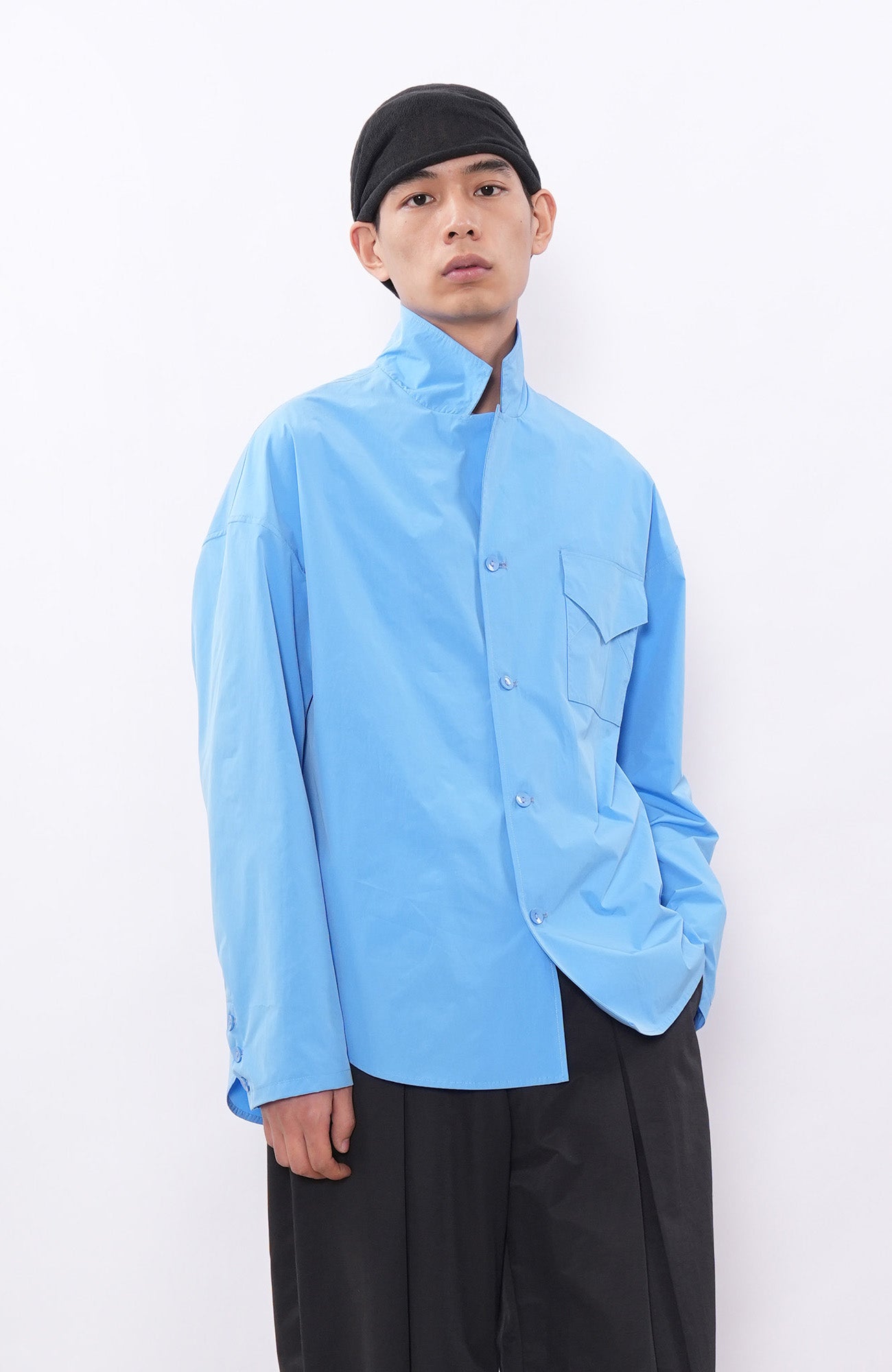 7440 37 1 Paper-Touch Envelope-Pocket Shirt, premium urban and streetwear designers apparel on PROJECTISR.com, 7440 37 1