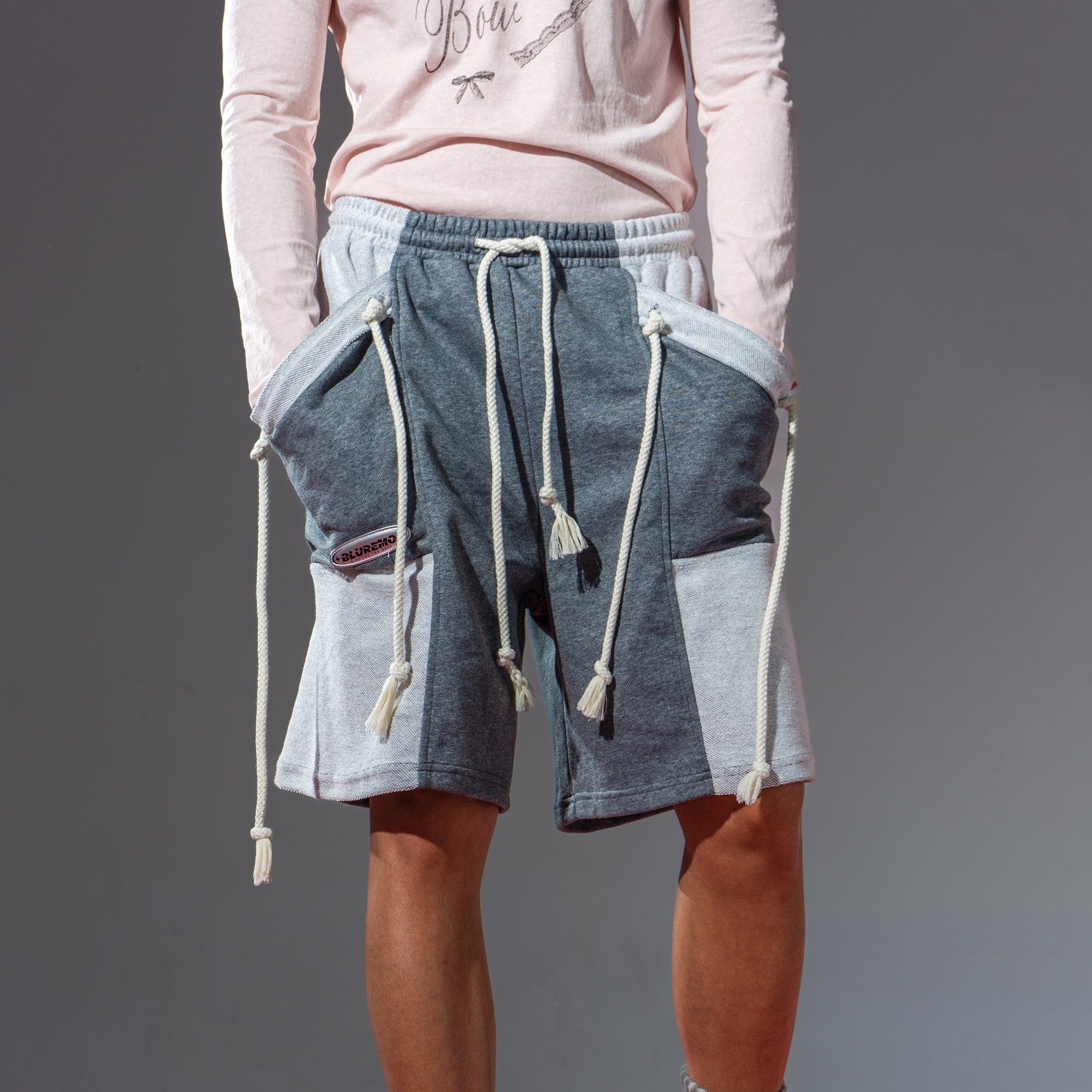 CLP Star Deconstructed Draw-String Pocket Shorts, premium urban and streetwear designers apparel on PROJECTISR.com, CLP