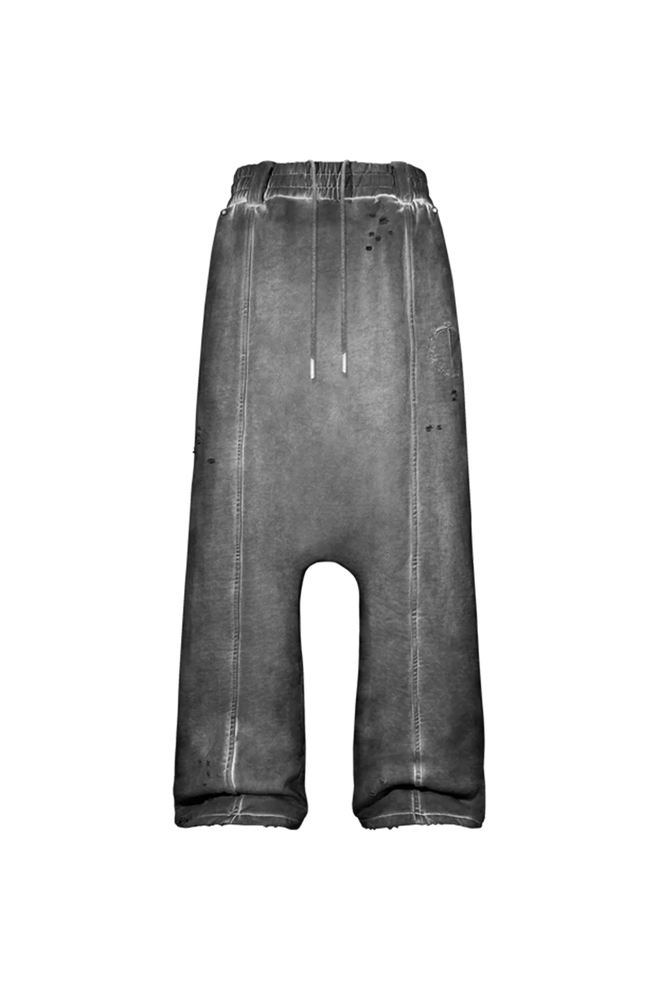 TECNINEGROUP Middle-Panel Washed Drop-Crotch Sweatpants, premium urban and streetwear designers apparel on PROJECTISR.com, TECNINEGROUP