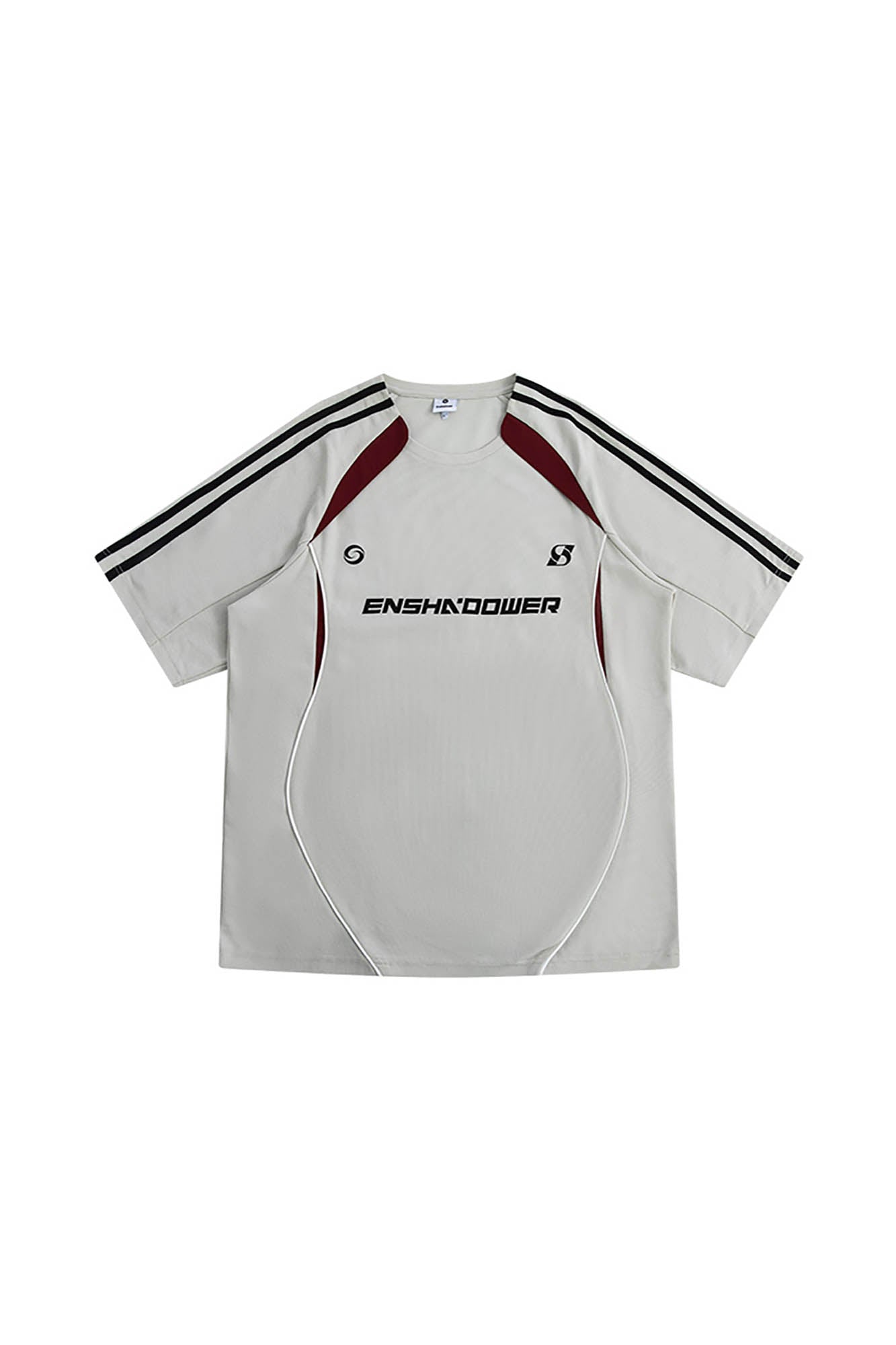 ENSHADOWER Athletic Curved-Spliced Raglan Quick-Dry T-Shirt, premium urban and streetwear designers apparel on PROJECTISR.com, ENSHADOWER