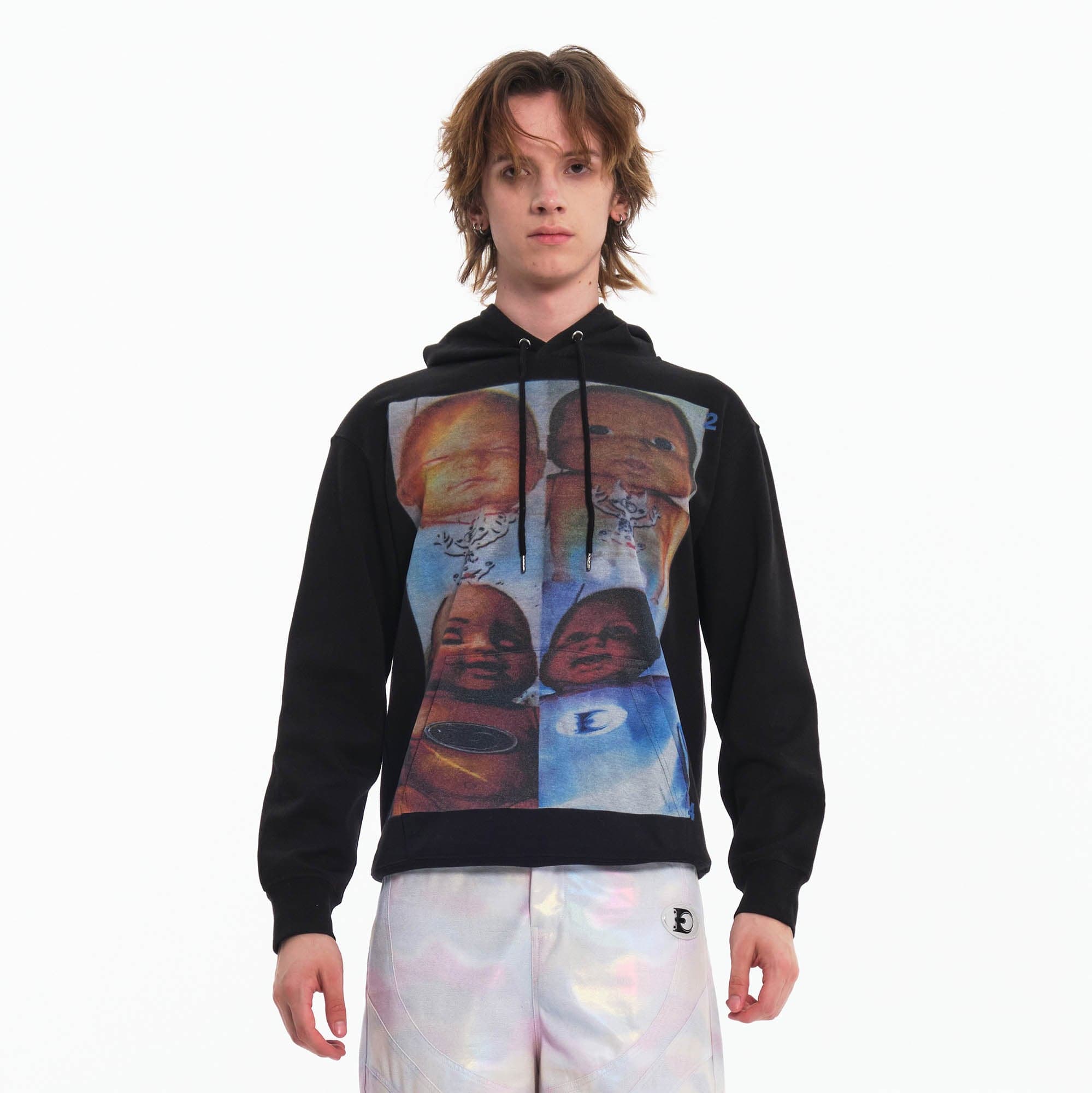 EMBRYO Four Baby Graphics Hoodie, premium urban and streetwear designers apparel on PROJECTISR.com, EMBRYO