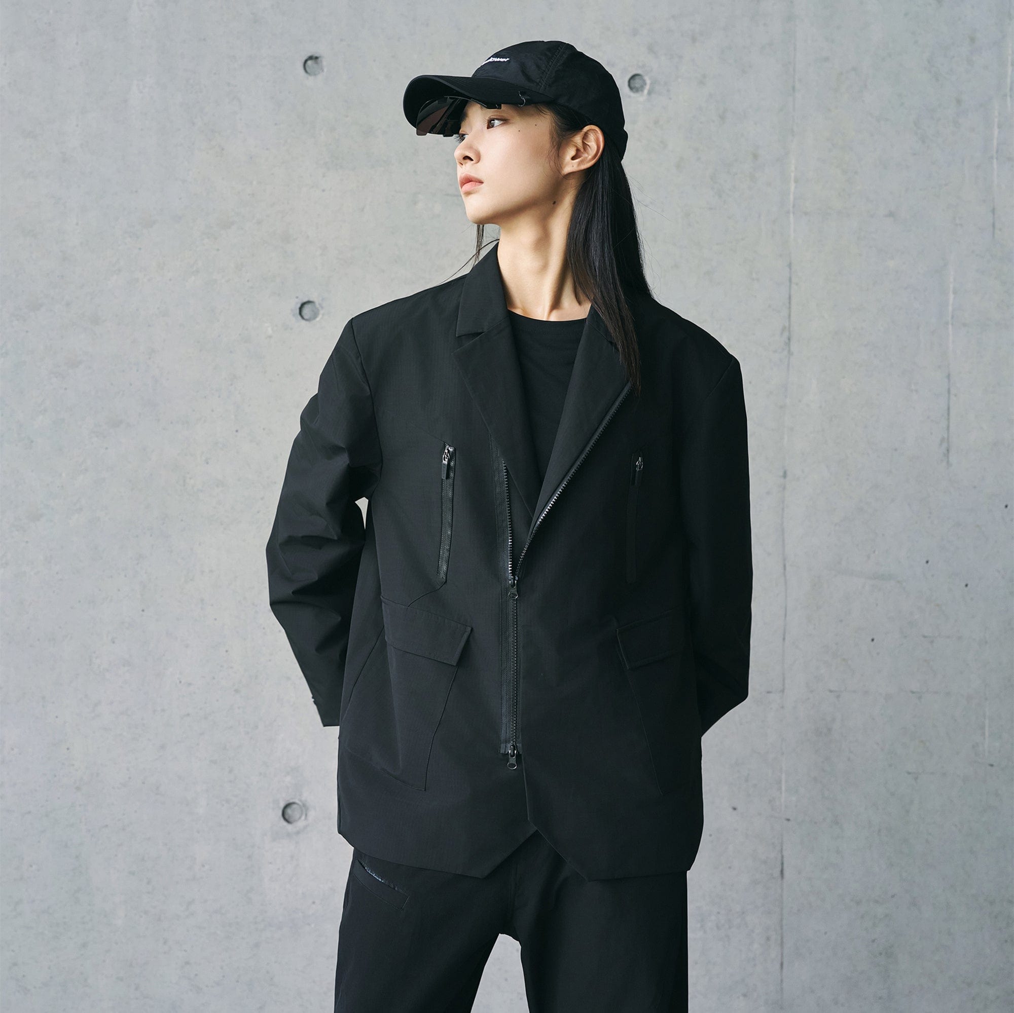 ENSHADOWER Modern Multi-pocket Zipper Outdoor Blazer, premium urban and streetwear designers apparel on PROJECTISR.com, ENSHADOWER