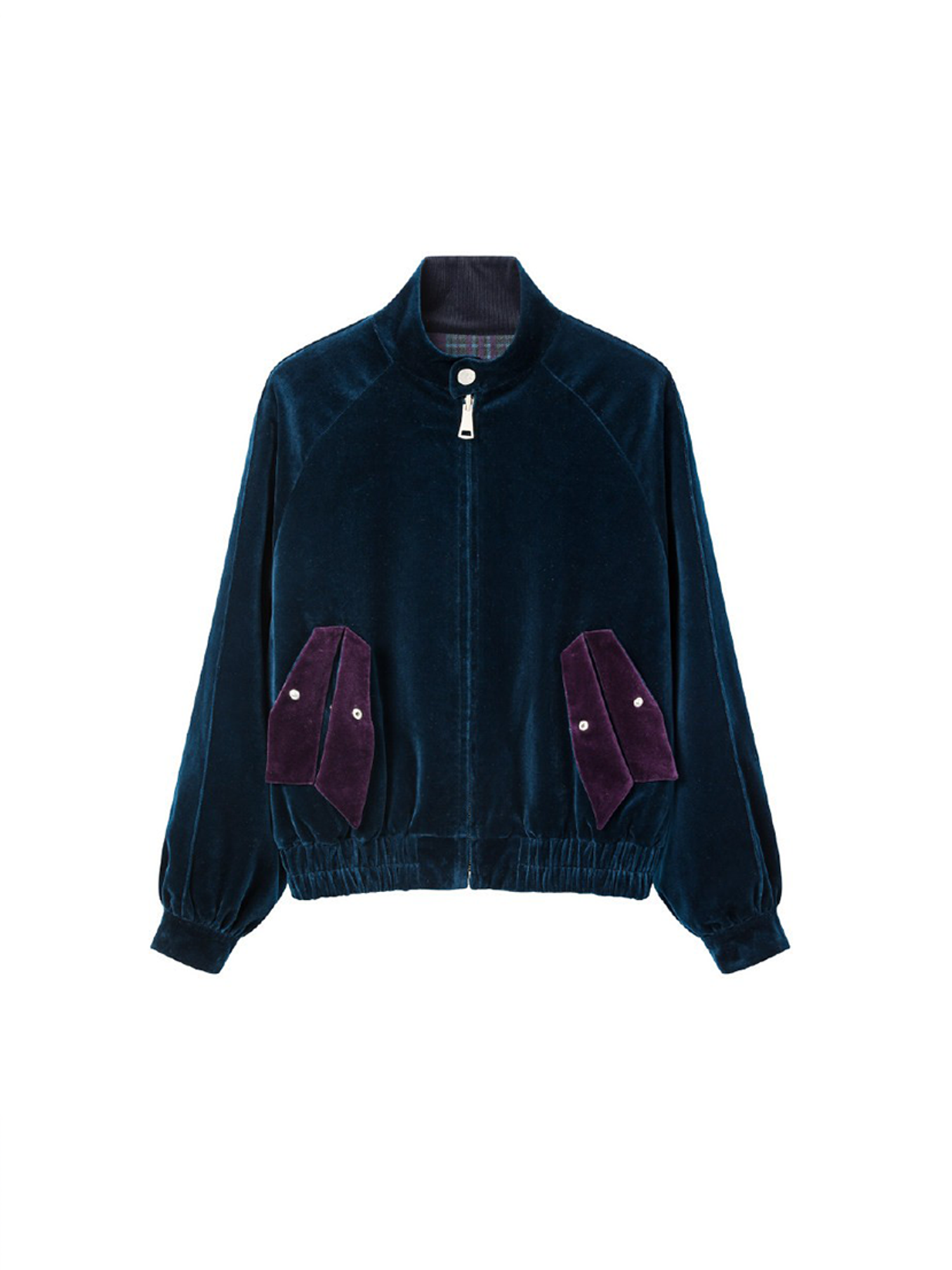 ALVNG AR ANTS Reversible Velvet Plaid Jacket, premium urban and streetwear designers apparel on PROJECTISR.com, ALVNG AR ANTS