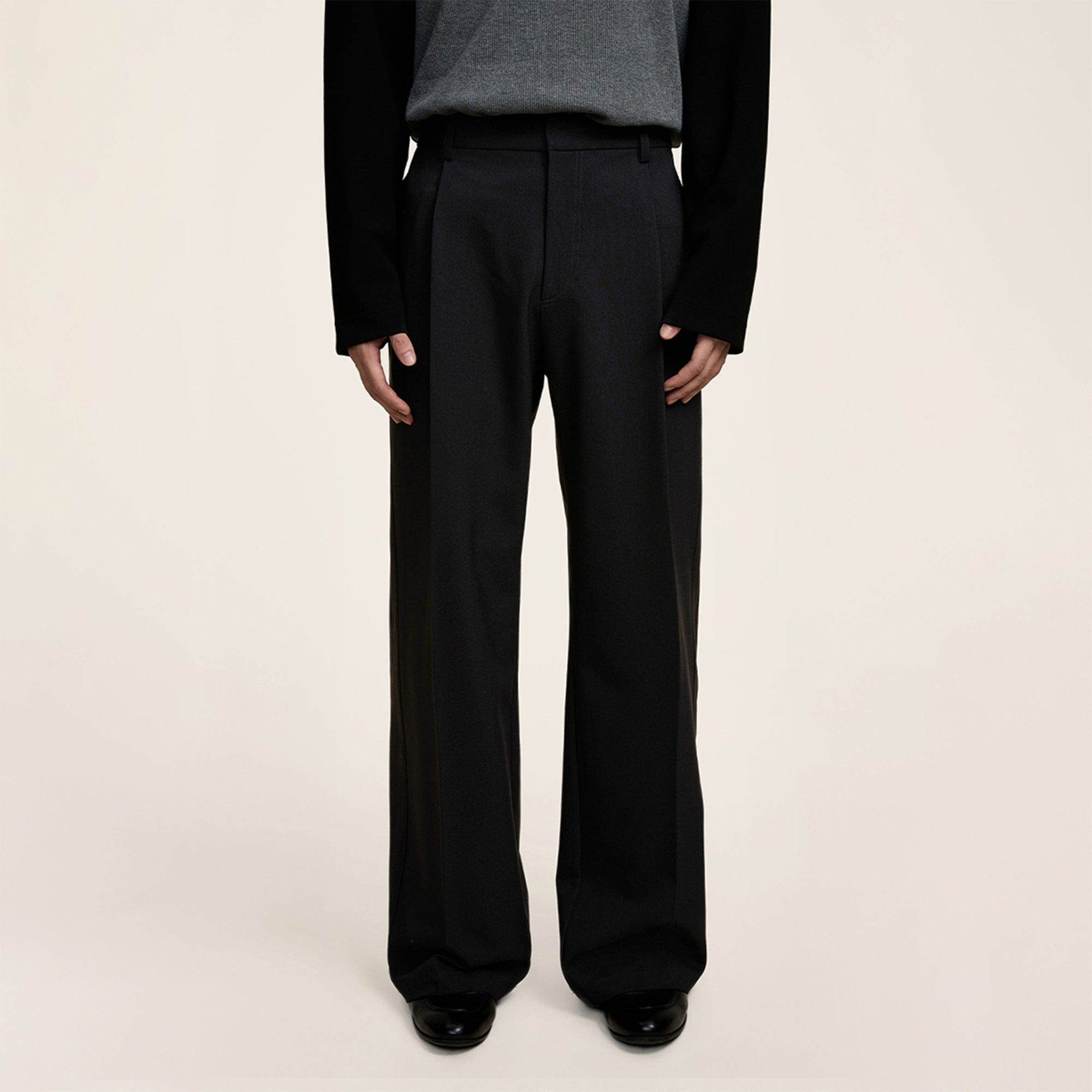 OPICLOTH Classic 90S Wrinkle-Free Trousers, premium urban and streetwear designers apparel on PROJECTISR.com, OPICLOTH