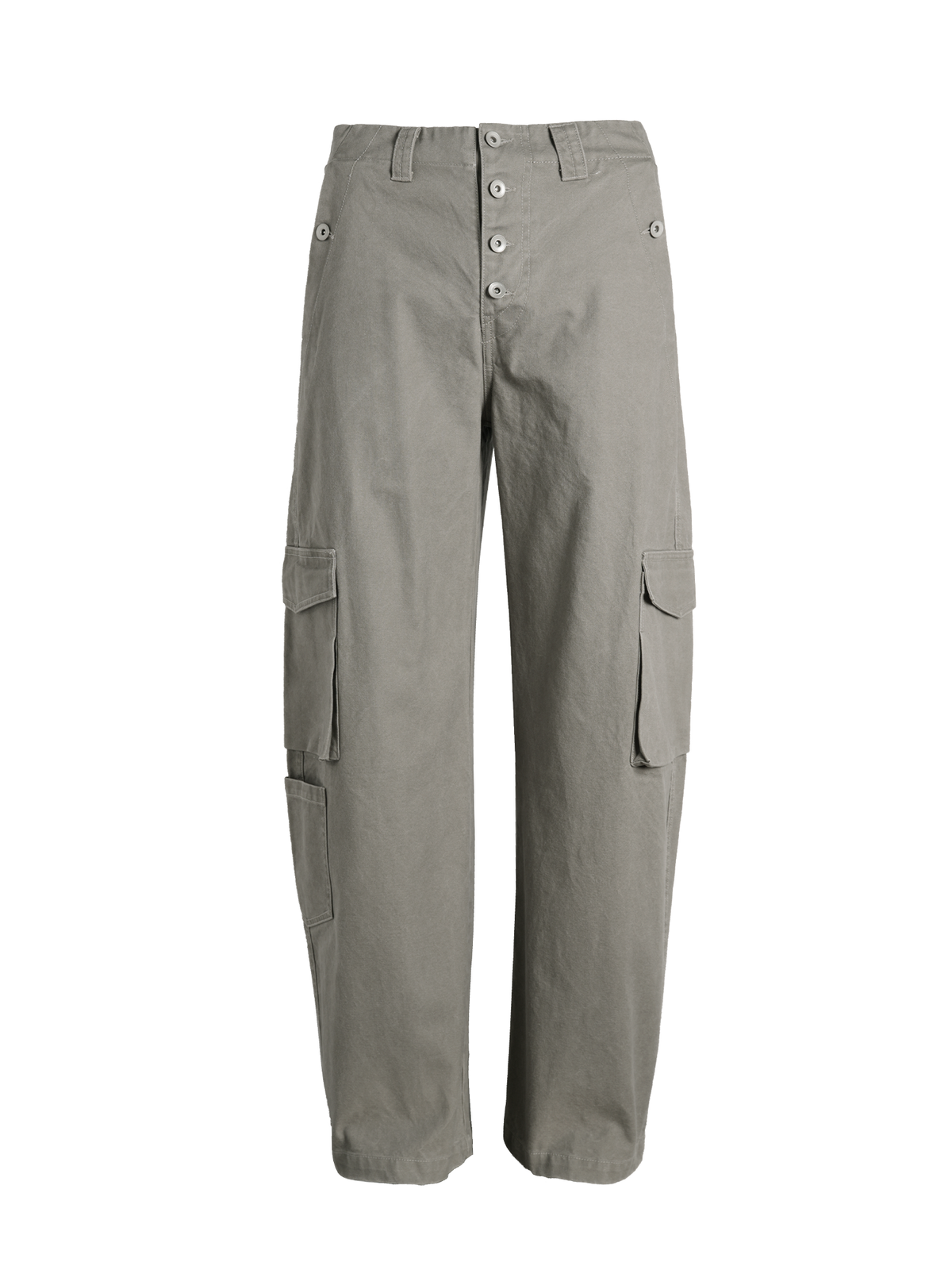 ORGANIC EMOTION Multi-Pocket Washed Retro Cargo Pants