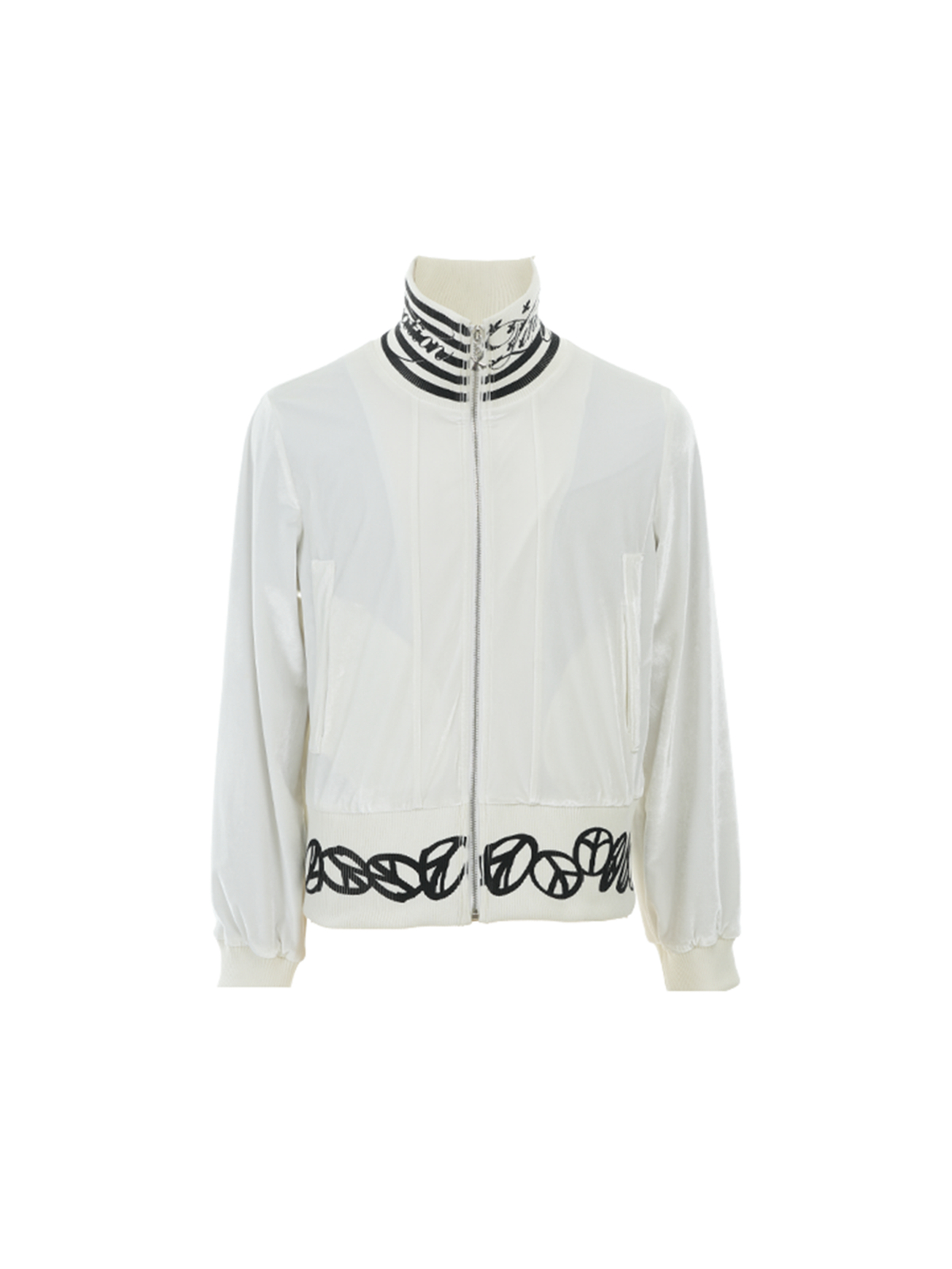 VINKID Anti-War Graphic Stand-Collar Jacket, premium urban and streetwear designers apparel on PROJECTISR.com, VINKID