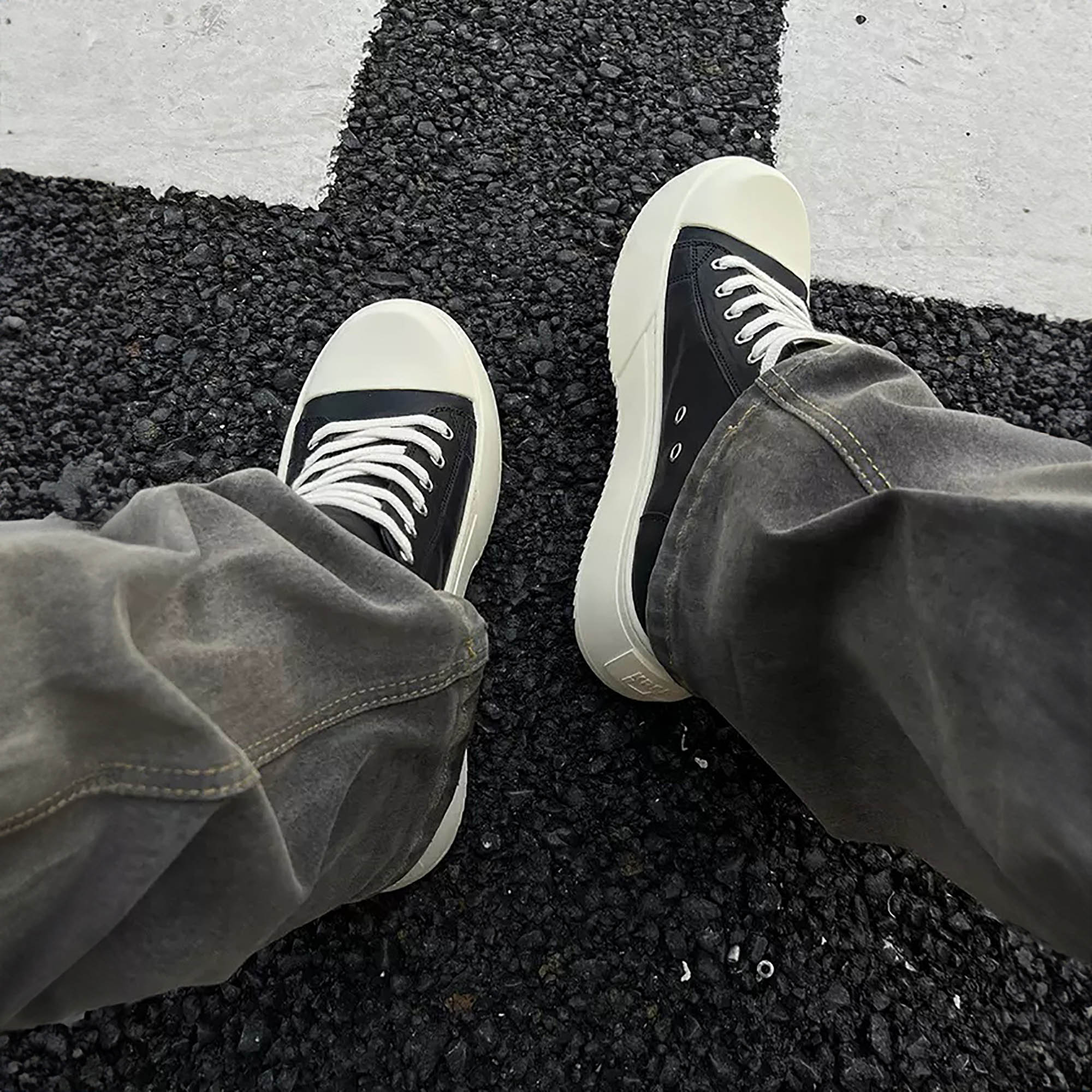KREATE Leather Jumbo City Trainer, premium urban and streetwear designers apparel on PROJECTISR.com, KREATE