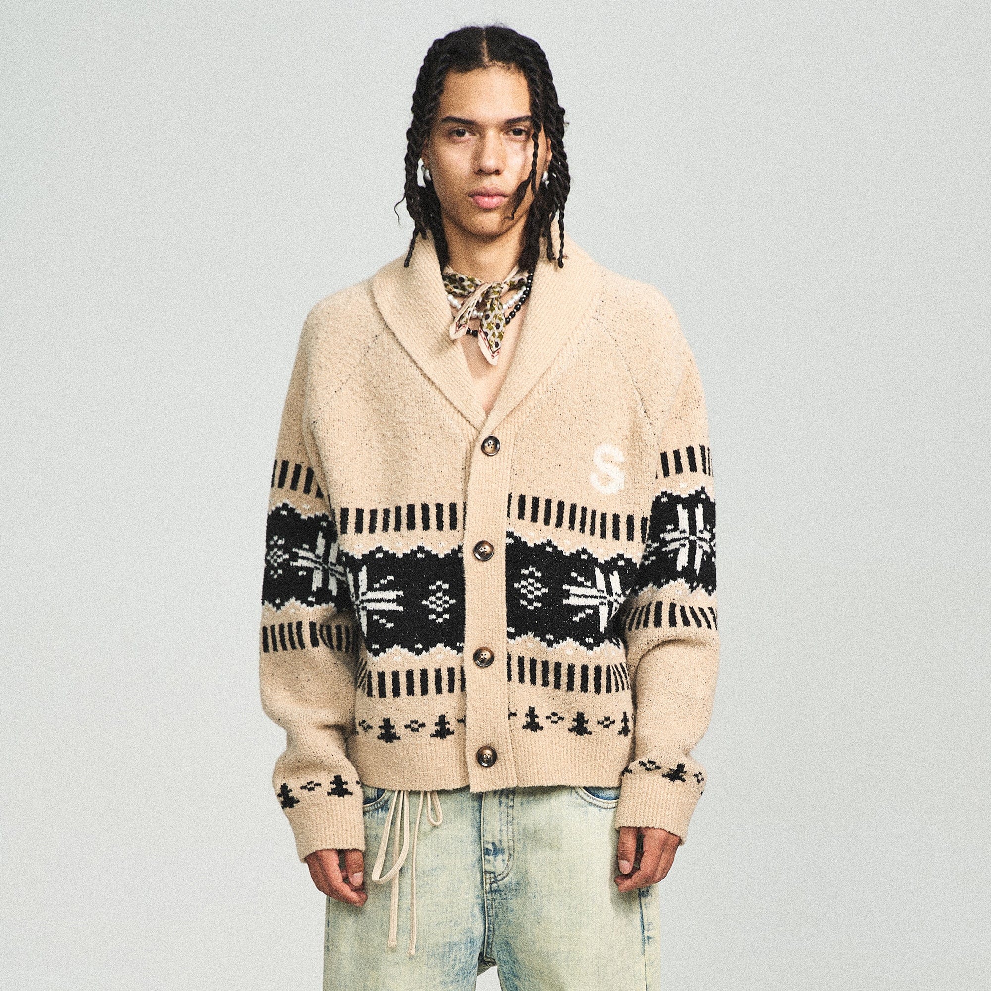 STEEPC Classic Knitted Cardigan, premium urban and streetwear designers apparel on PROJECTISR.com, STEEPC