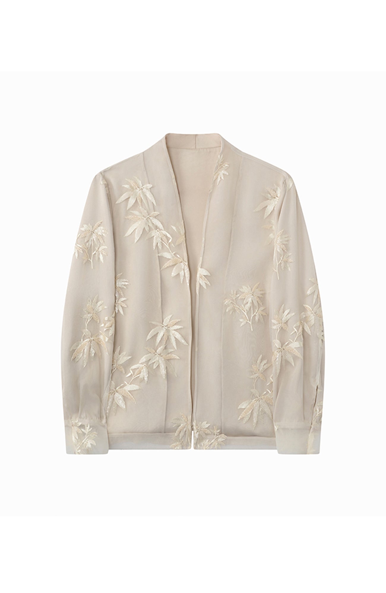 JIECHI Floral Embroidered Bomber Jacket, premium urban and streetwear designers apparel on PROJECTISR.com, JIECHI
