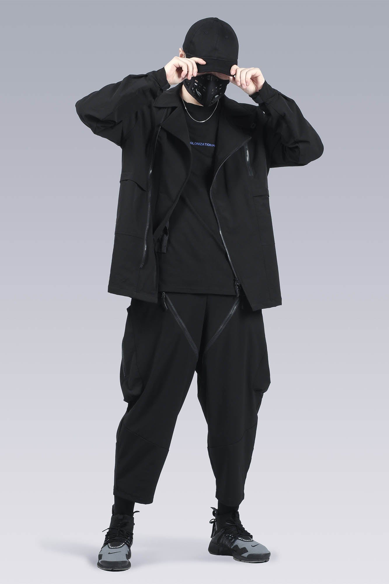 SILENSTORM Utility Multi-Pocket Harem Pants, premium urban and streetwear designers apparel on PROJECTISR.com, SILENSTORM