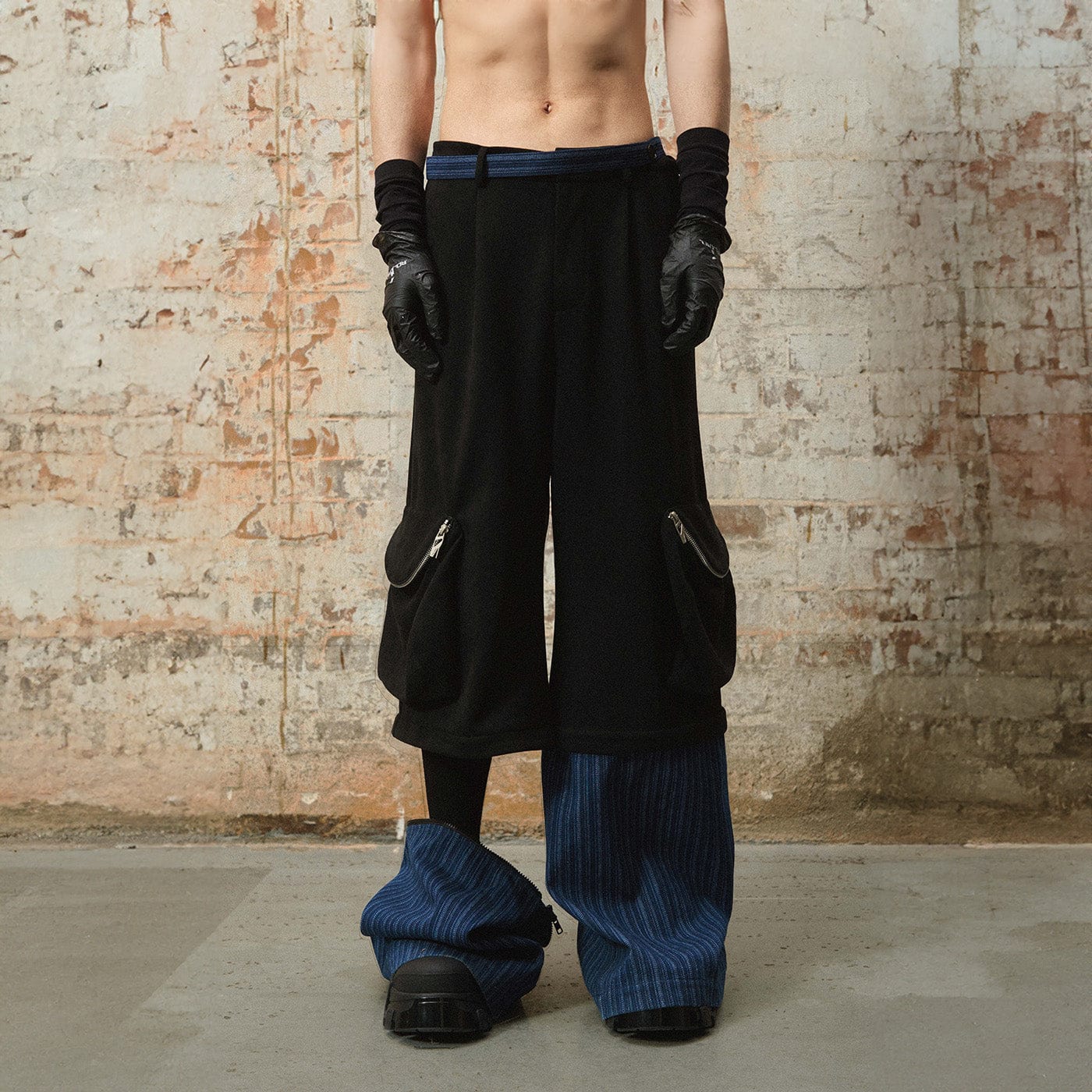 RELABEL Detachable Multimodal Cargo Pants, premium urban and streetwear designers apparel on PROJECTISR.com, RELABEL