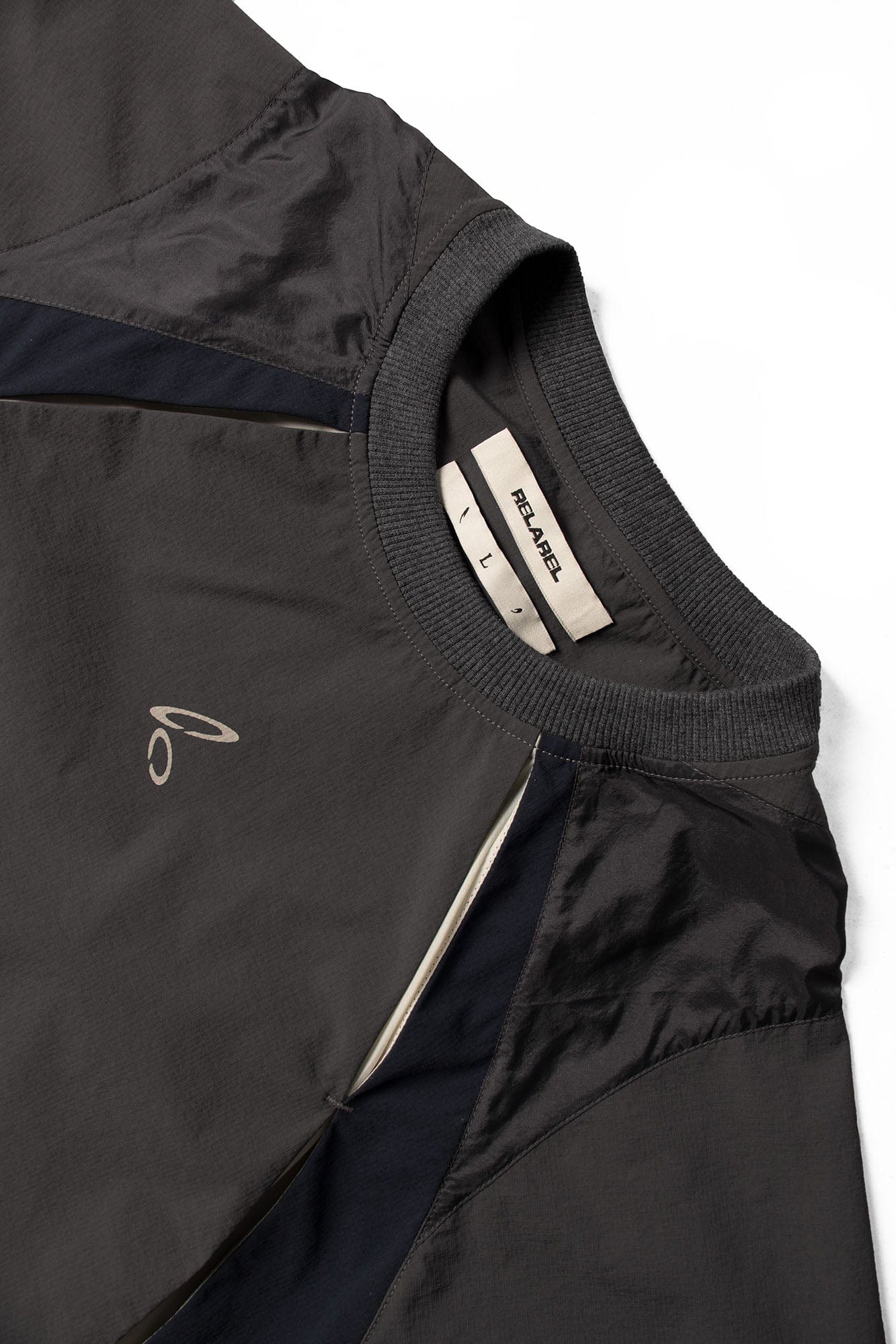 RELABEL Contrast Paneled Quick-Dry Long-Sleeve Tee, premium urban and streetwear designers apparel on PROJECTISR.com, RELABEL