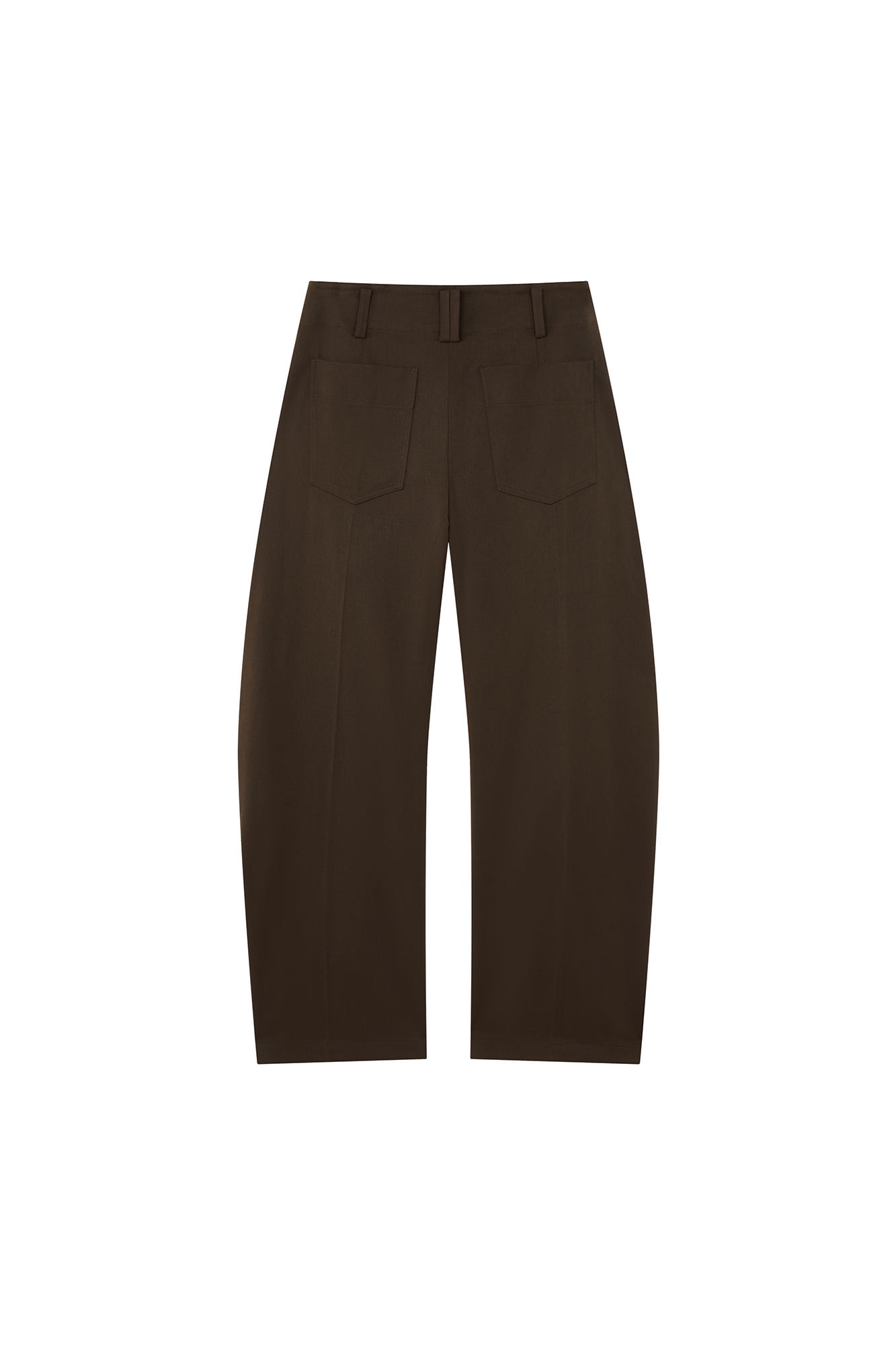 OPICLOTH Wool-Blend Double-Pleated Curved Trousers, premium urban and streetwear designers apparel on PROJECTISR.com, OPICLOTH