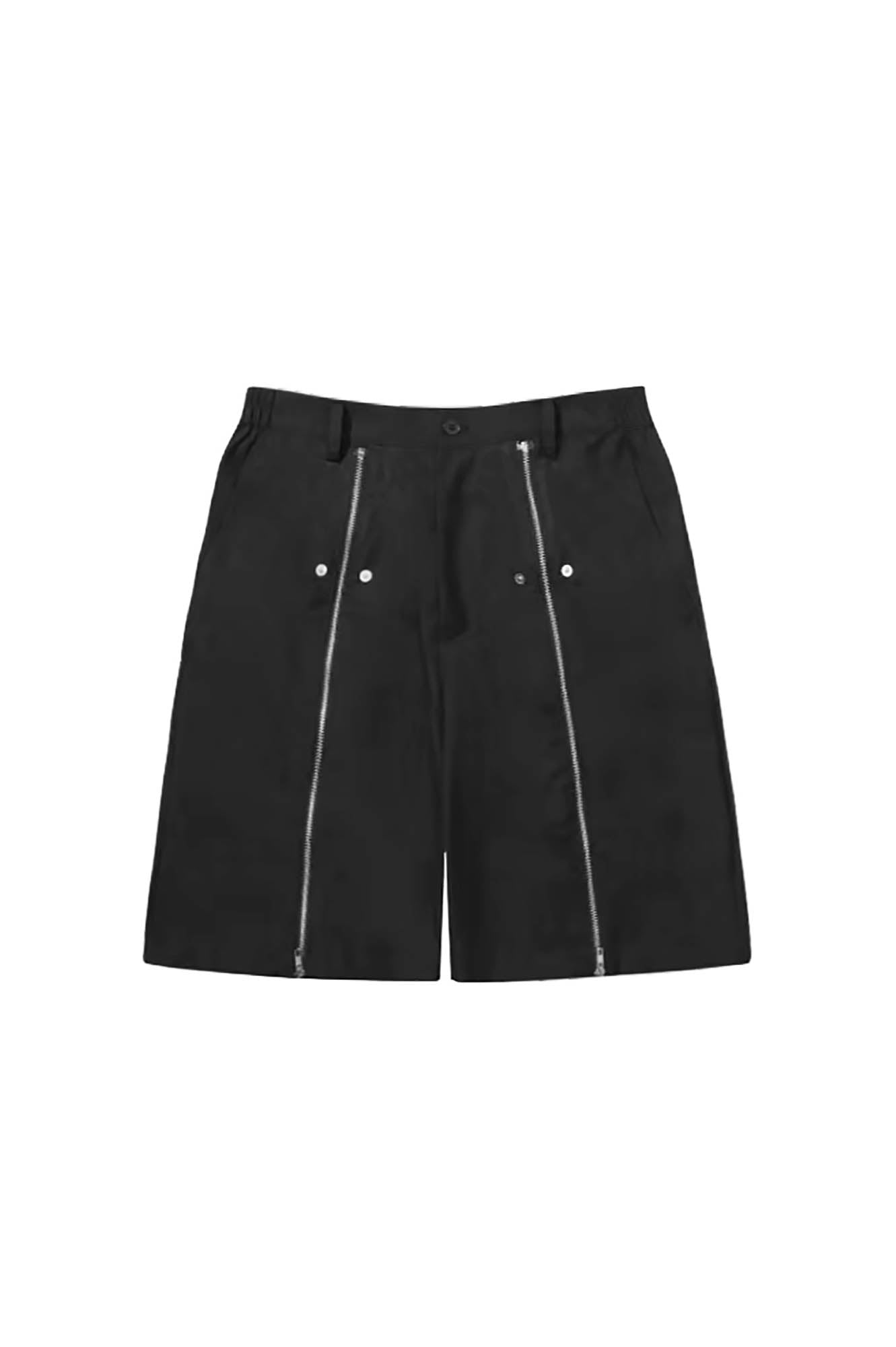 SILENSTORM Center-Zip Utility Shorts, premium urban and streetwear designers apparel on PROJECTISR.com, SILENSTORM