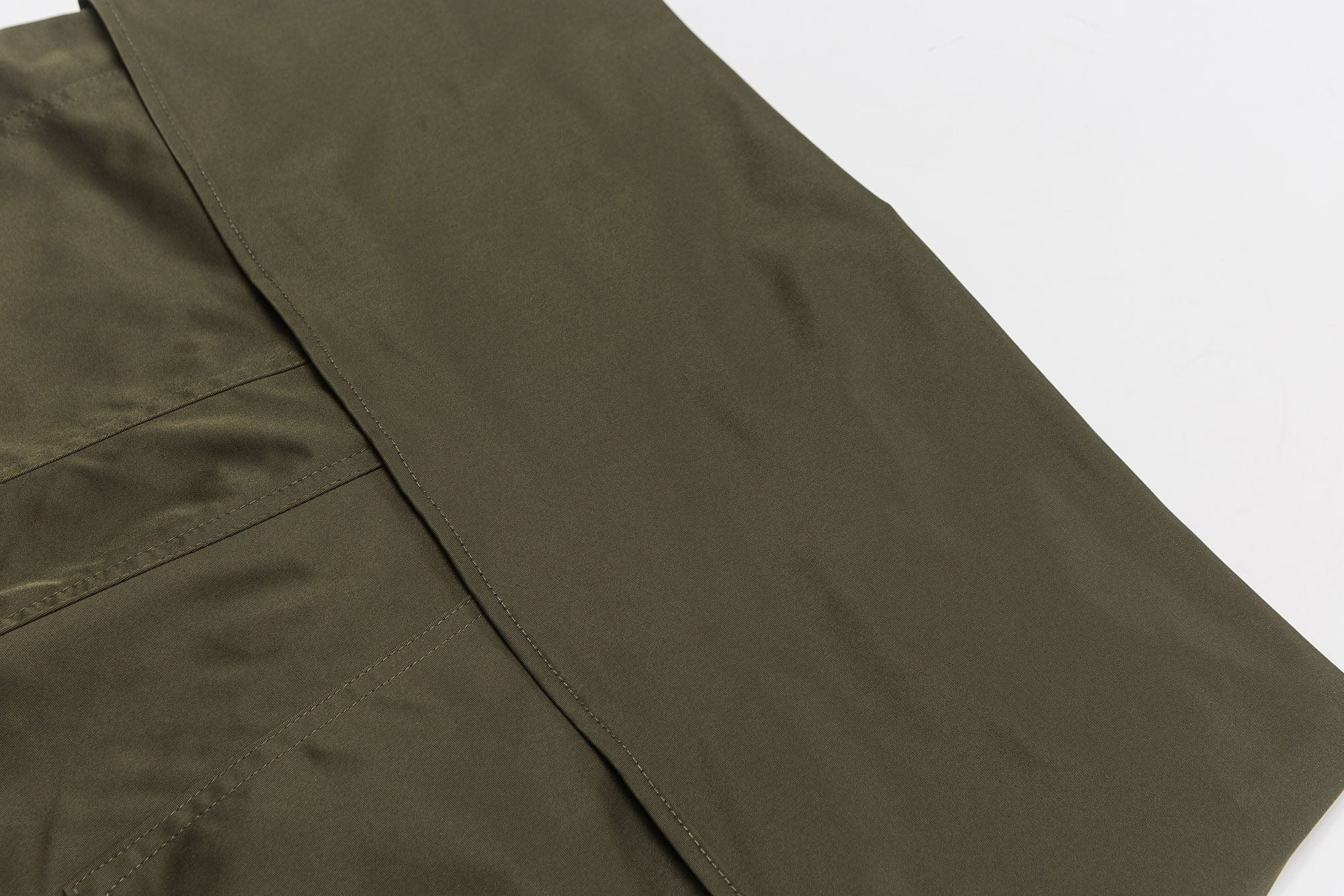 ME DA IGUAL Layered Fold-Over Straight-Leg Pants, premium urban and streetwear designers apparel on PROJECTISR.com, ME DA IGUAL