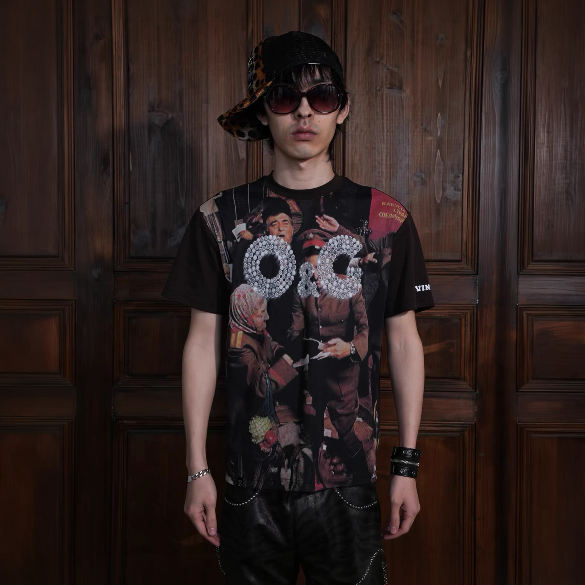VINKID Diamond War Graphic T-Shirt