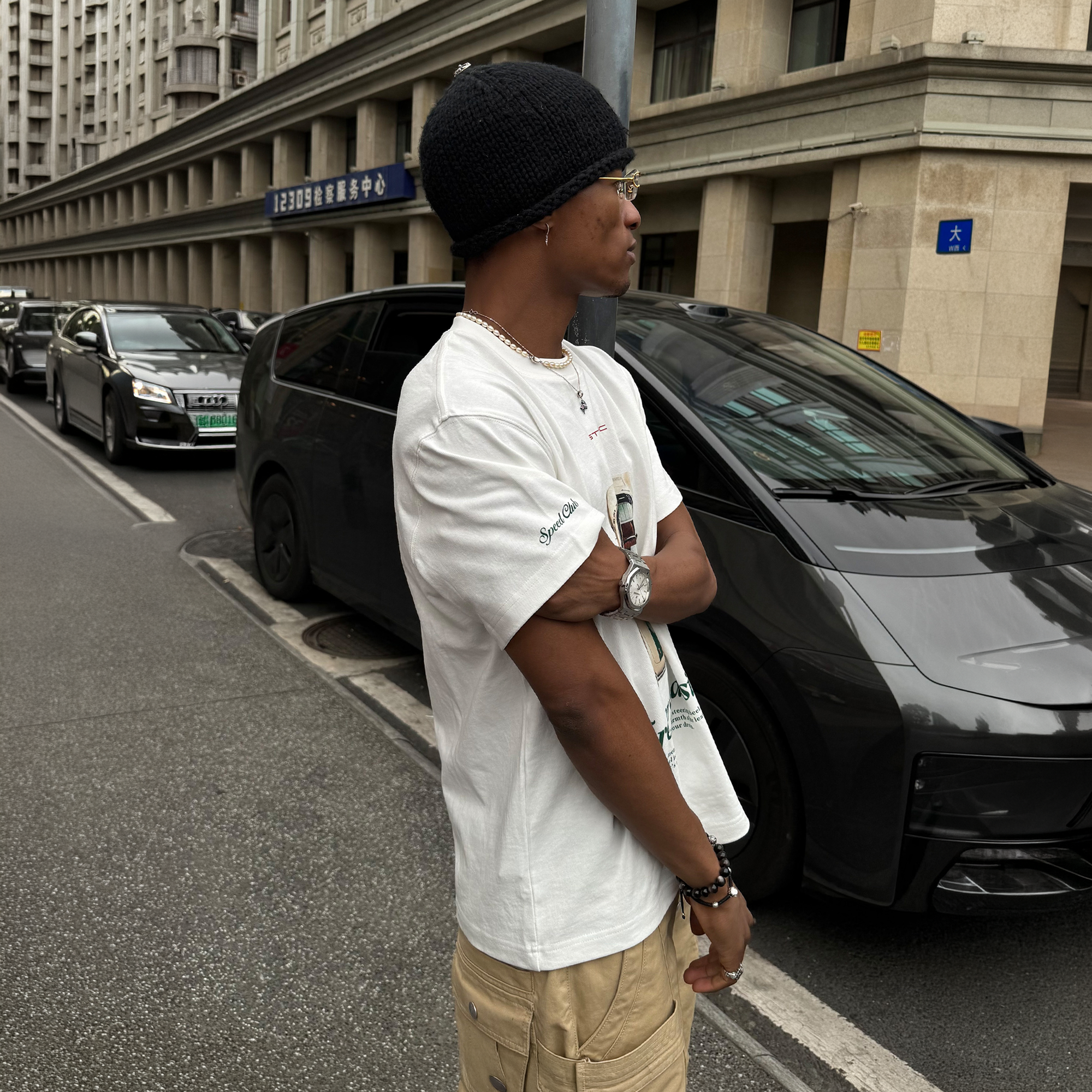 STEEPC Classic Car Graphic T-Shirt, premium urban and streetwear designers apparel on PROJECTISR.com, STEEPC
