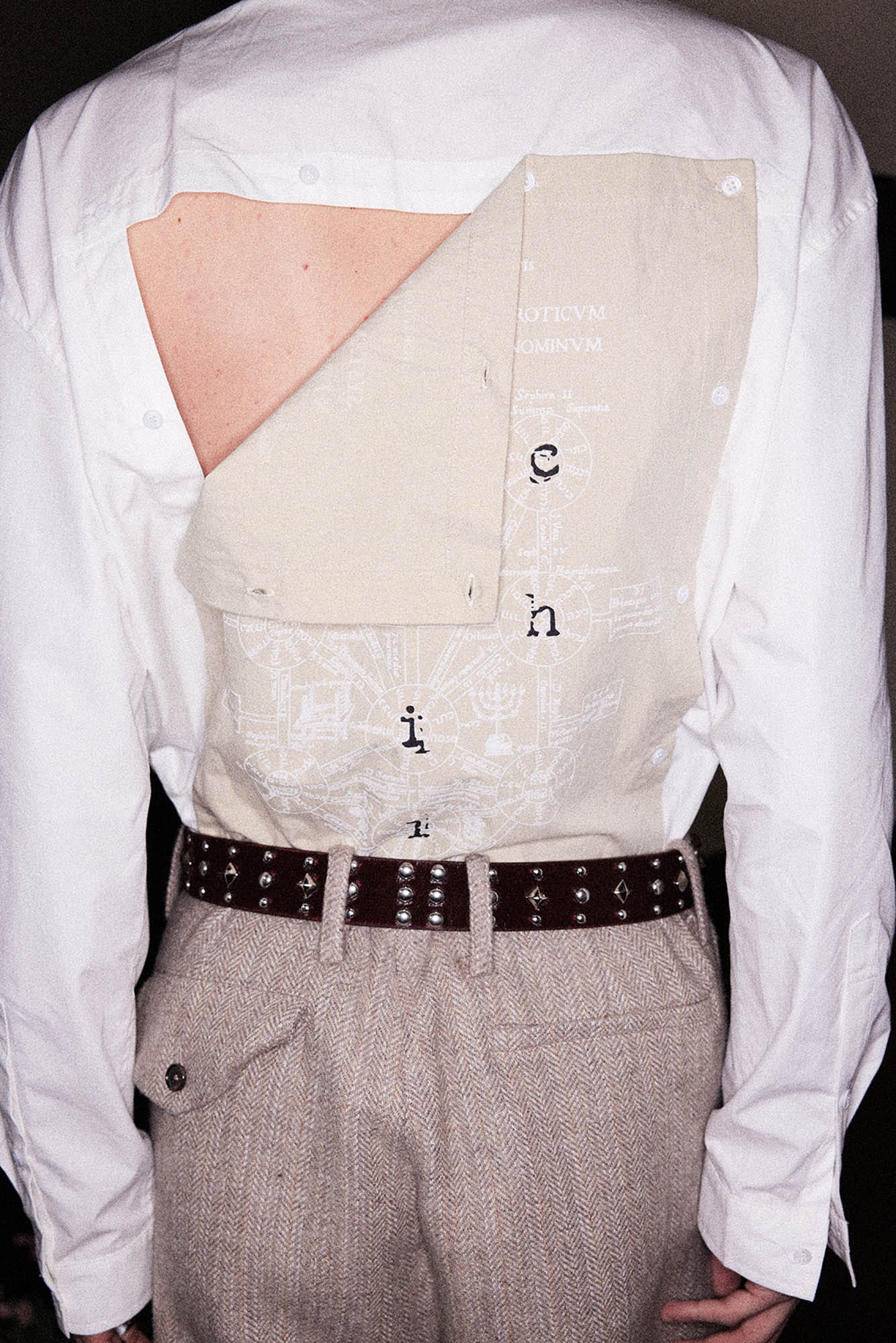 RICHILL Rune Patch-Back Shirt, premium urban and streetwear designers apparel on PROJECTISR.com, RICHILL