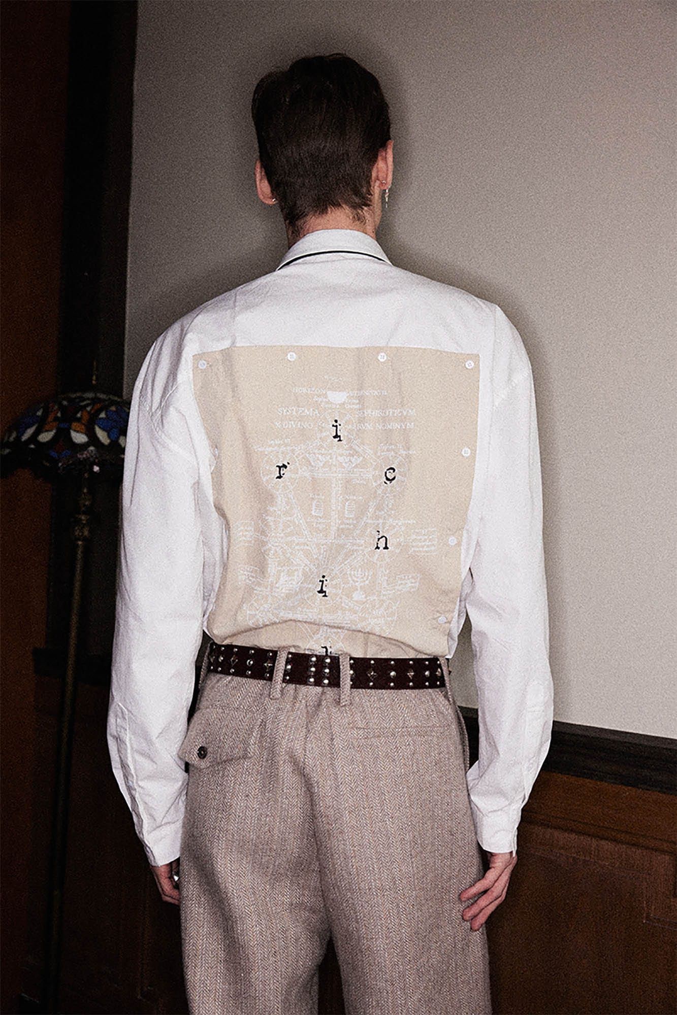 RICHILL Rune Patch-Back Shirt, premium urban and streetwear designers apparel on PROJECTISR.com, RICHILL