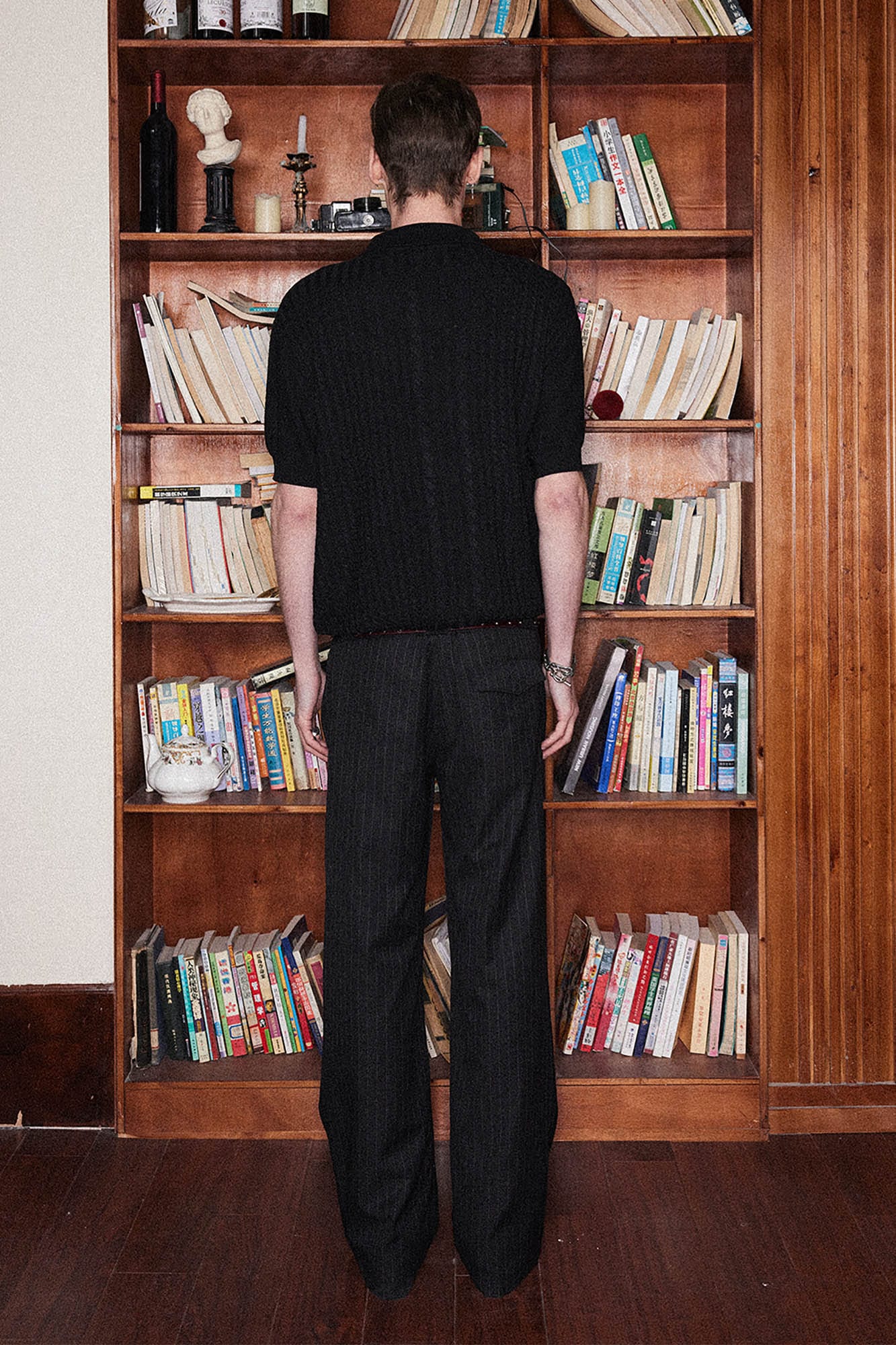 RICHILL Cable-Knit Polo T-Shirt, premium urban and streetwear designers apparel on PROJECTISR.com, RICHILL