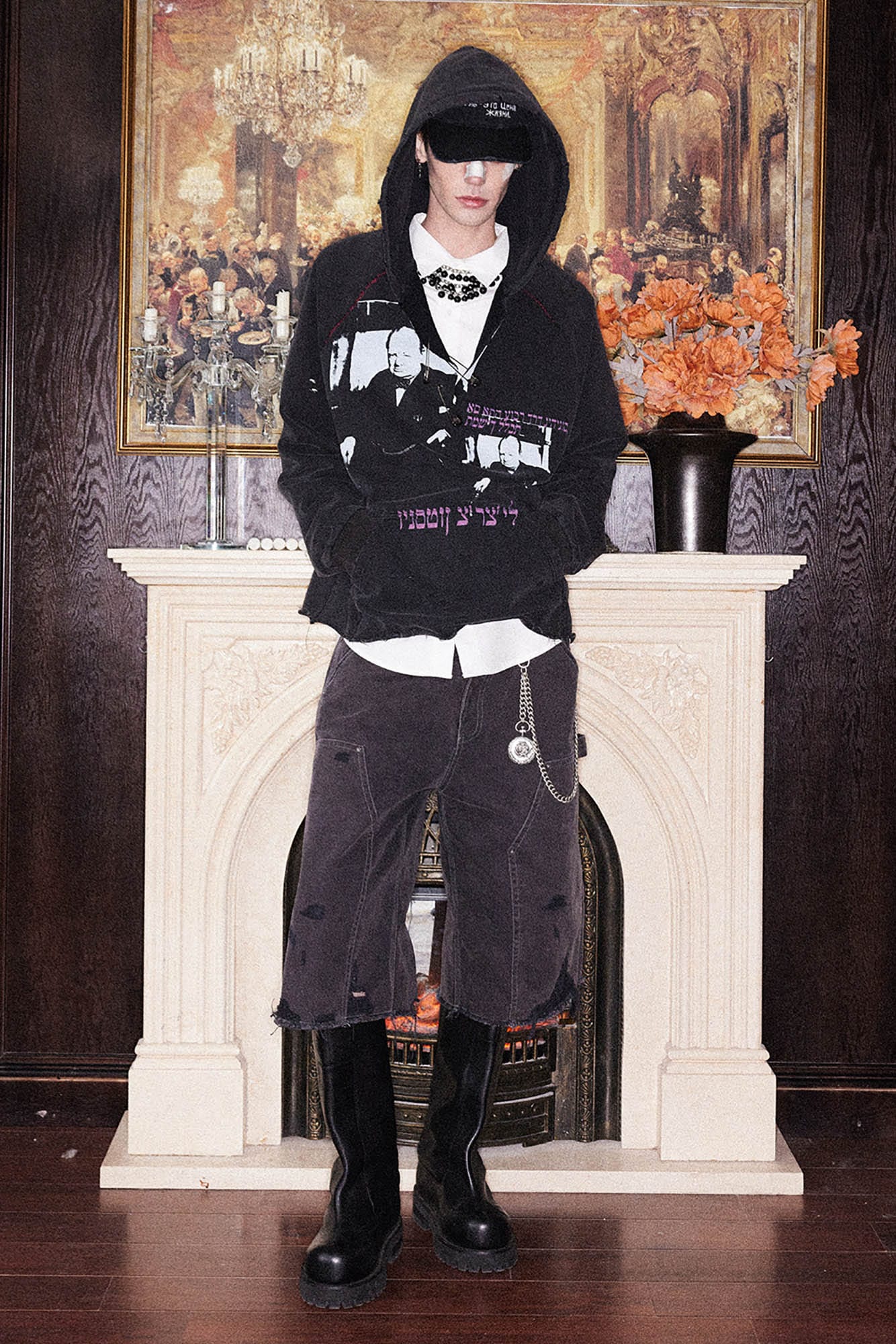 RICHILL Churchill Graphics Pin Hoodie, premium urban and streetwear designers apparel on PROJECTISR.com, RICHILL