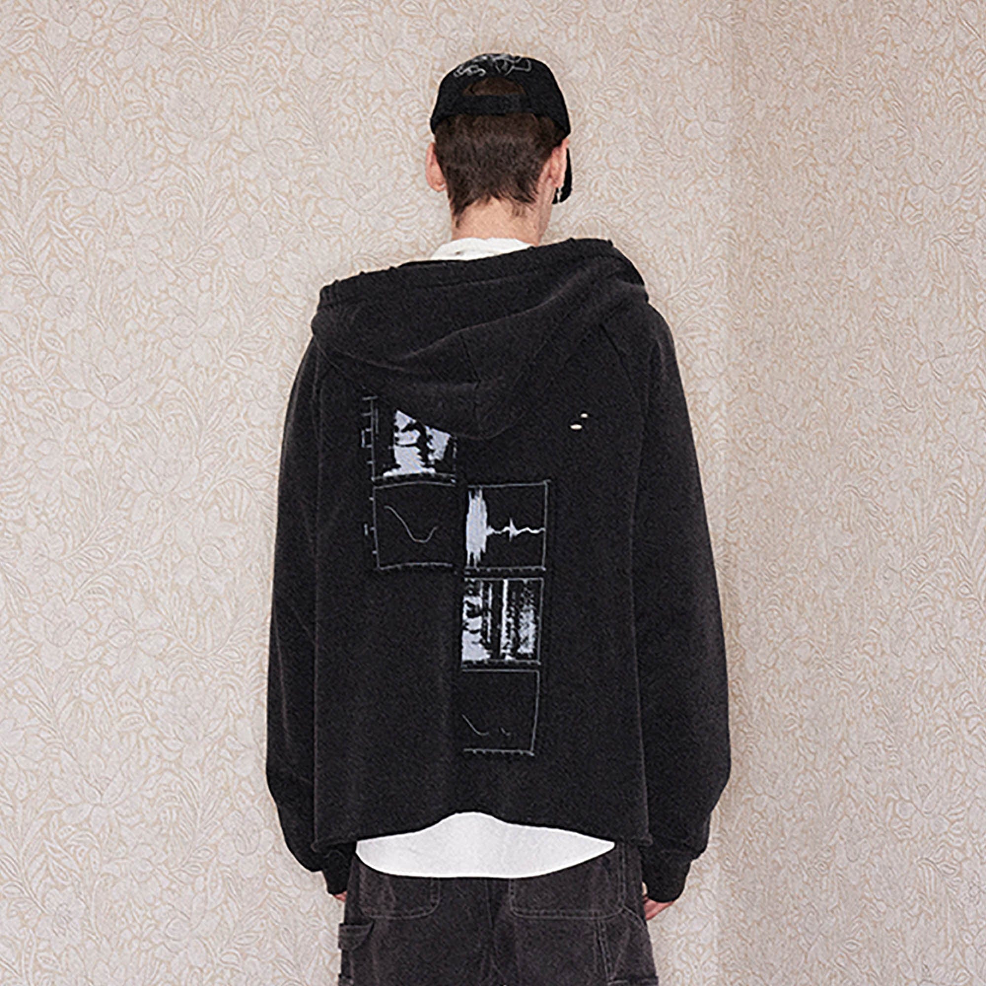 RICHILL Churchill Graphics Pin Hoodie, premium urban and streetwear designers apparel on PROJECTISR.com, RICHILL